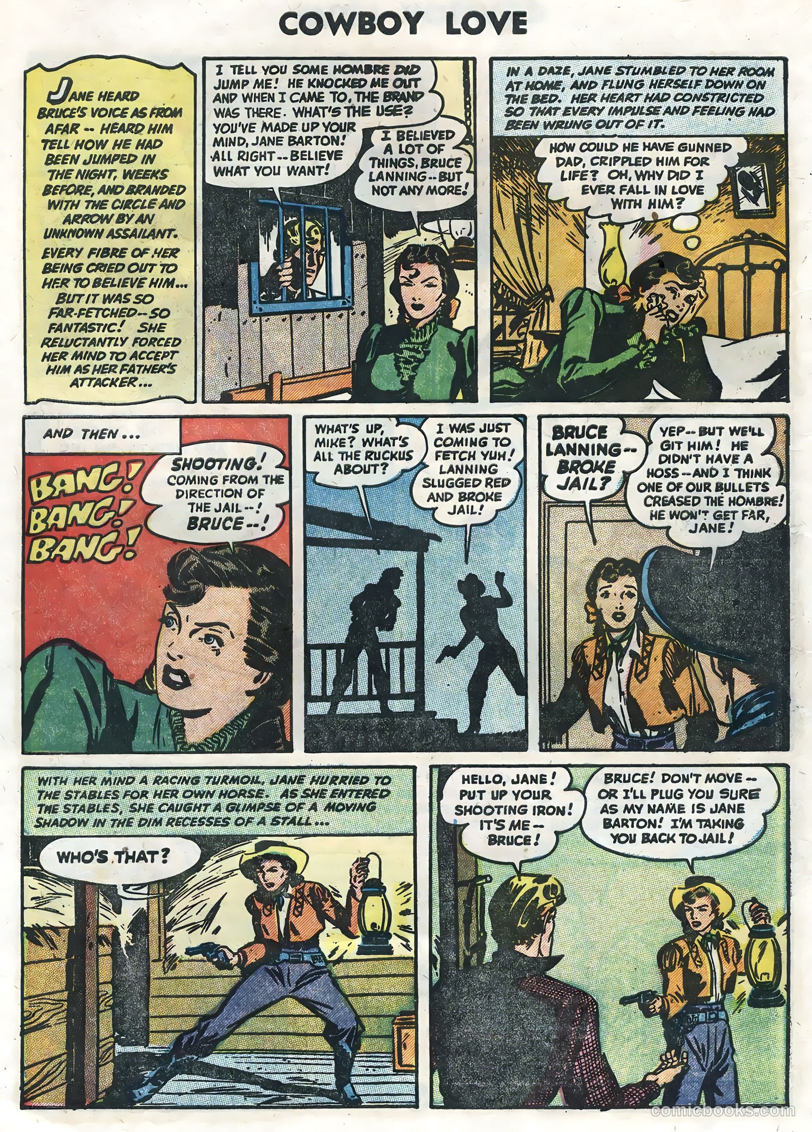 Cowboy Love #29 (1955) — page 10 of 36