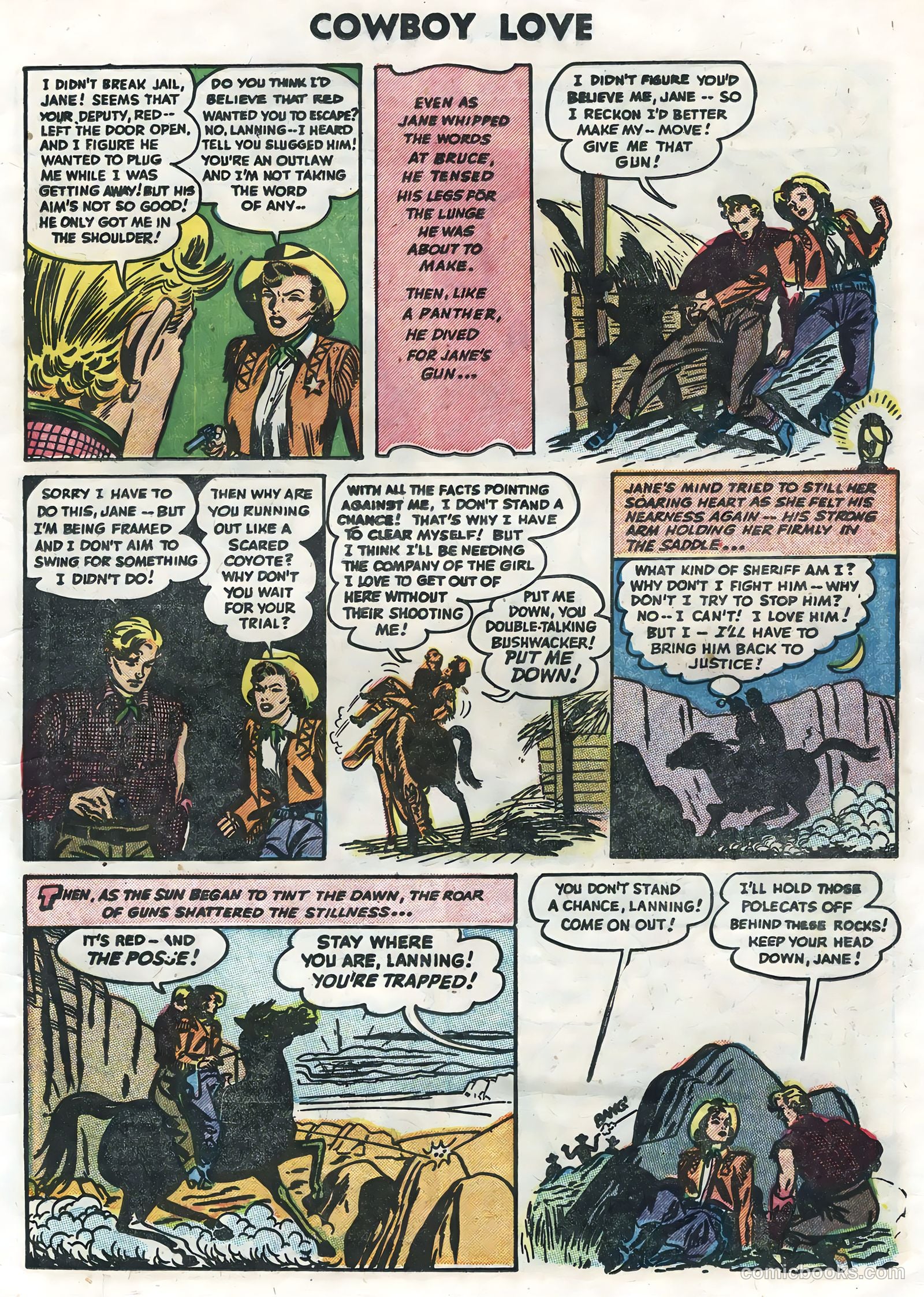 Cowboy Love #29 (1955) — page 11 of 36