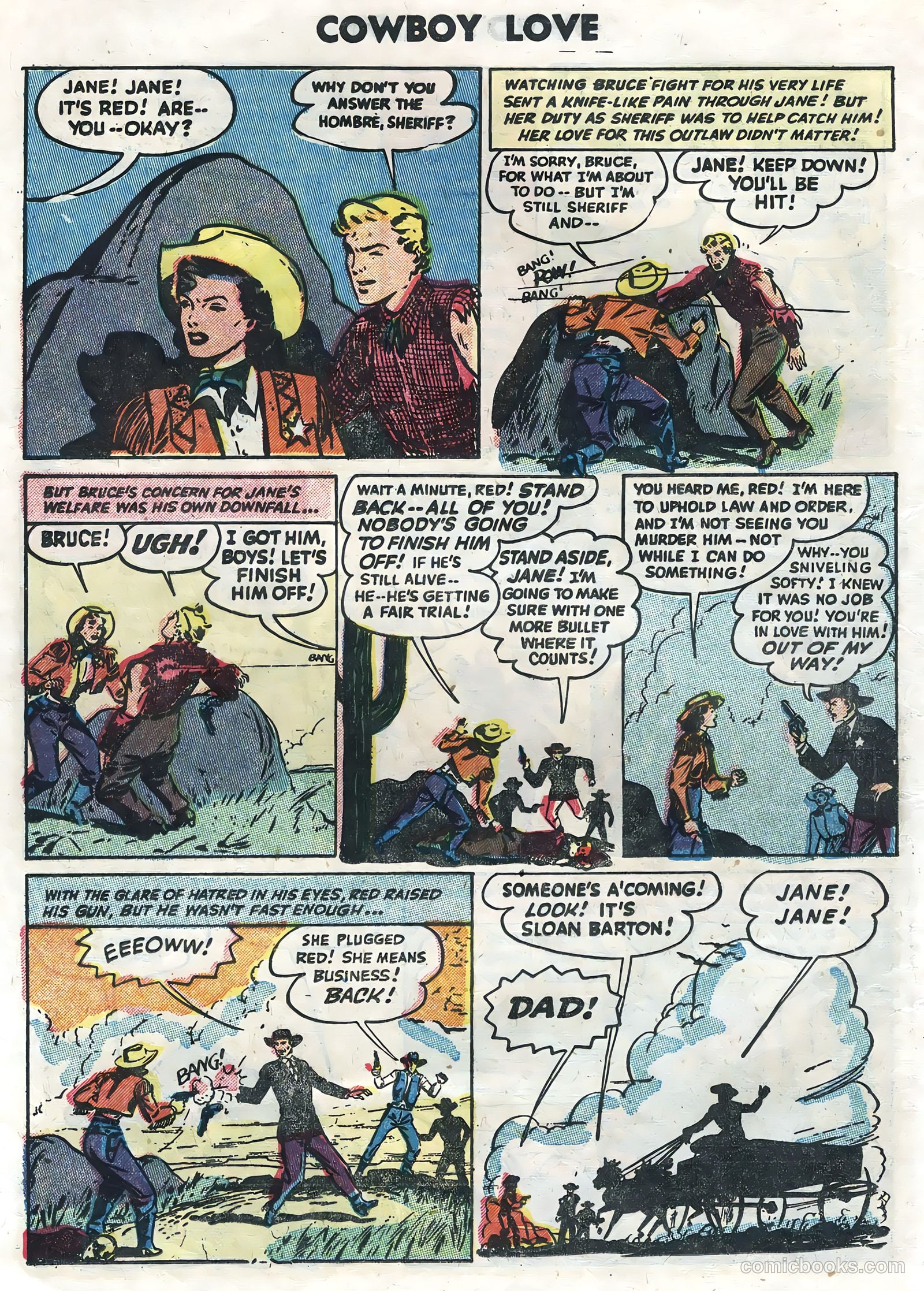 Cowboy Love #29 (1955) — page 12 of 36