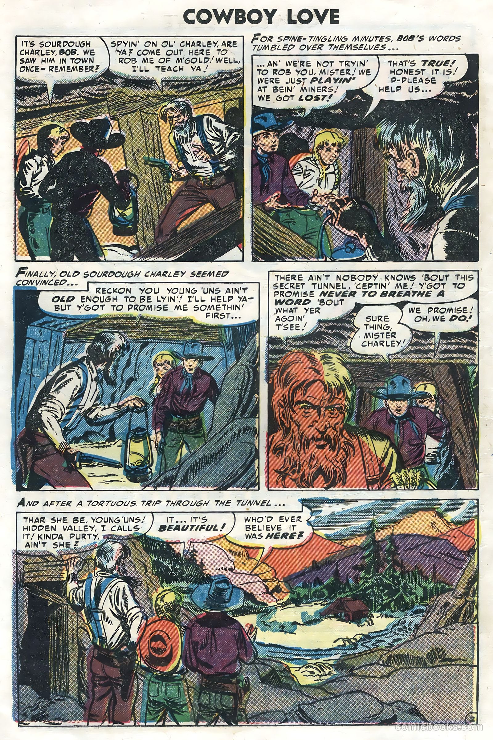 Cowboy Love #29 (1955) — page 16 of 36