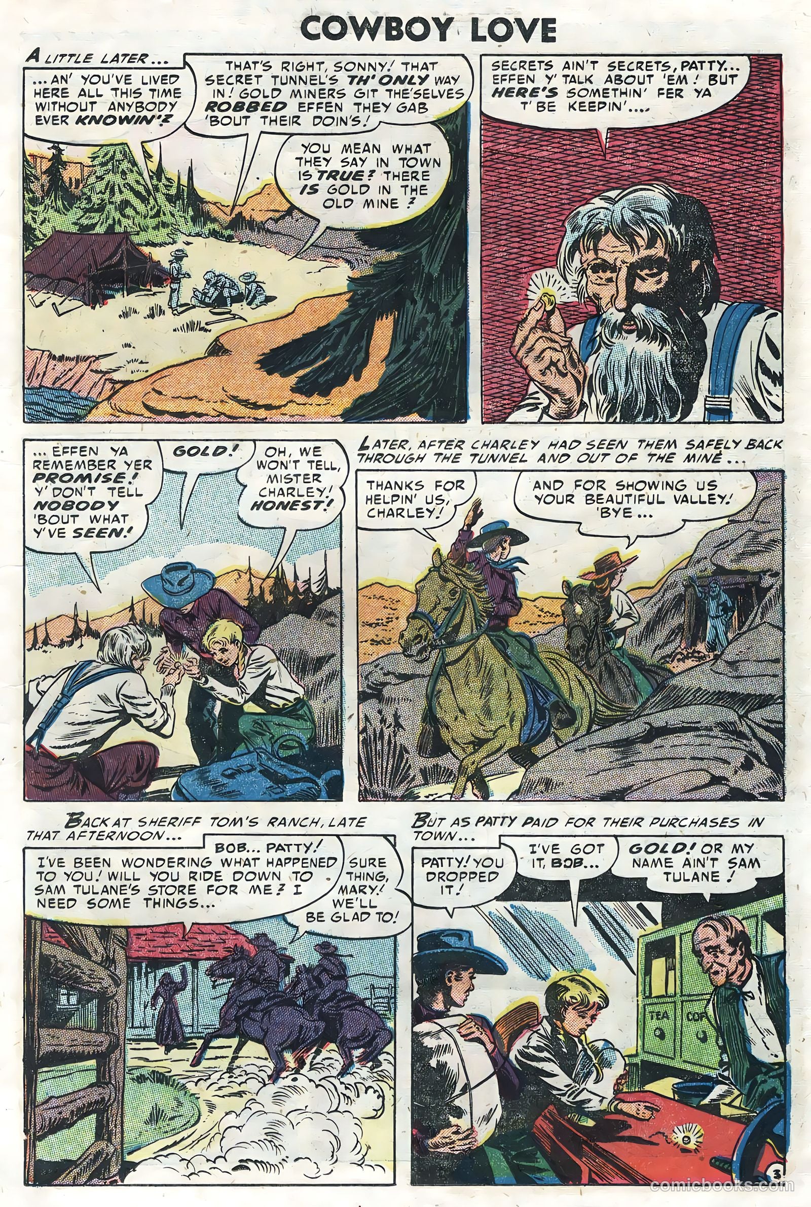 Cowboy Love #29 (1955) — page 17 of 36
