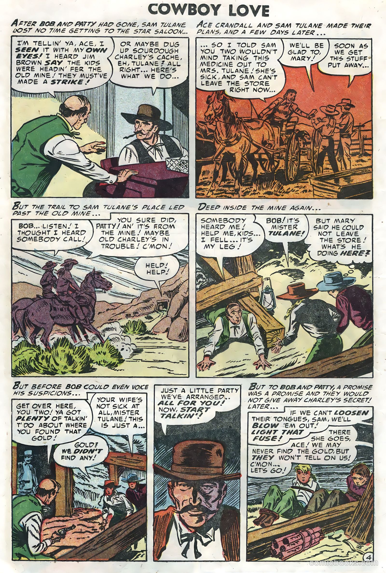 Cowboy Love #29 (1955) — page 18 of 36