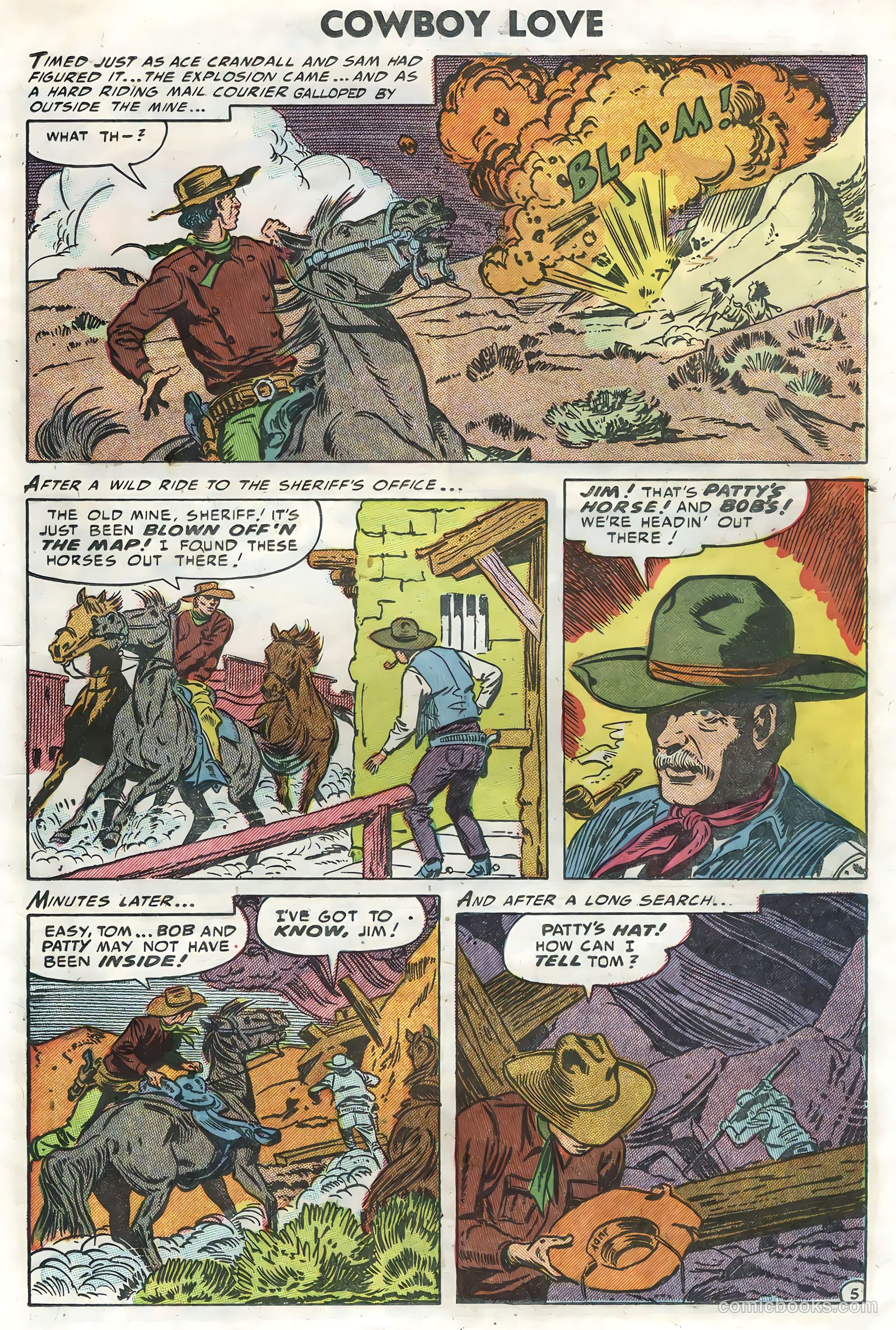 Cowboy Love #29 (1955) — page 19 of 36