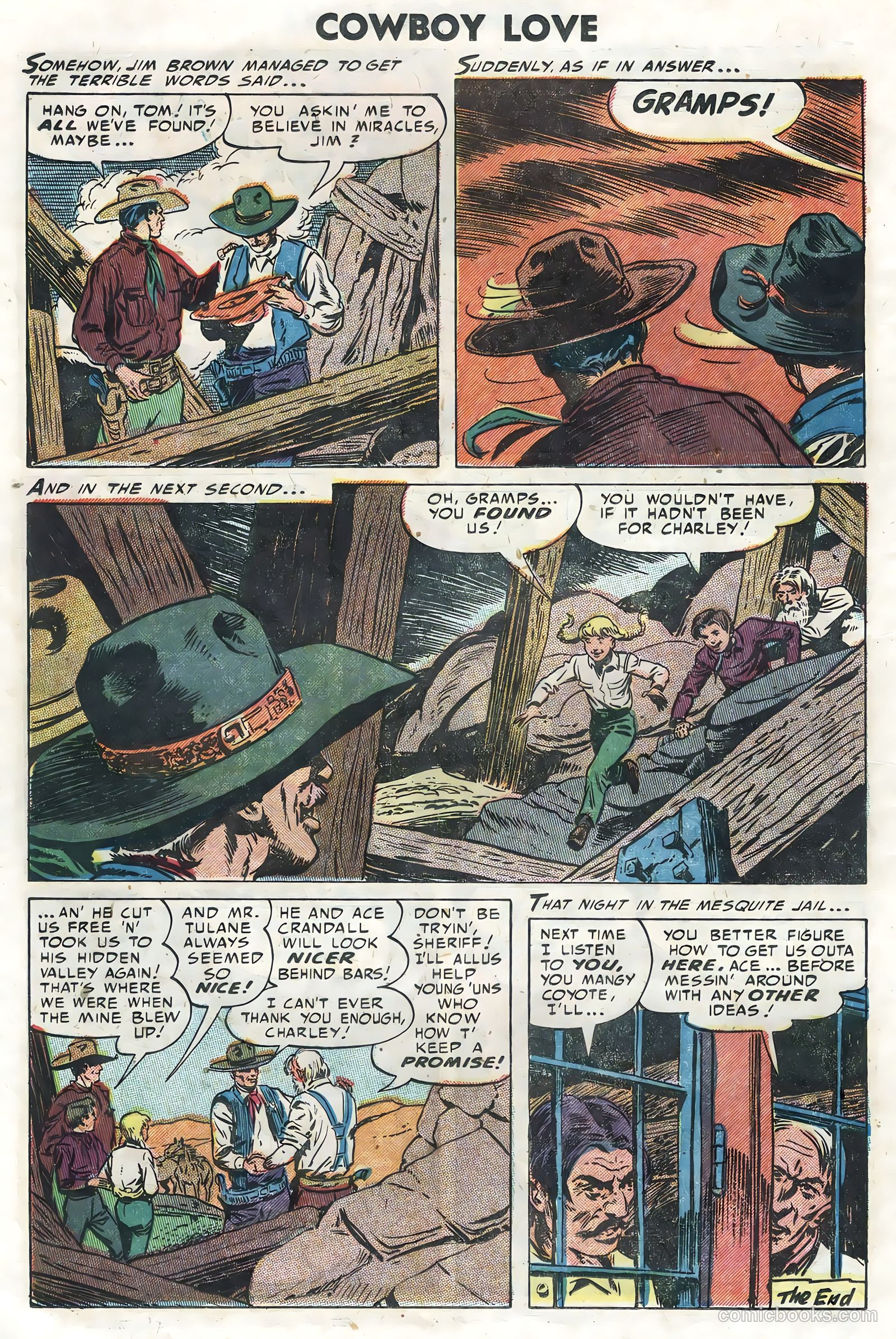 Cowboy Love #29 (1955) — page 20 of 36