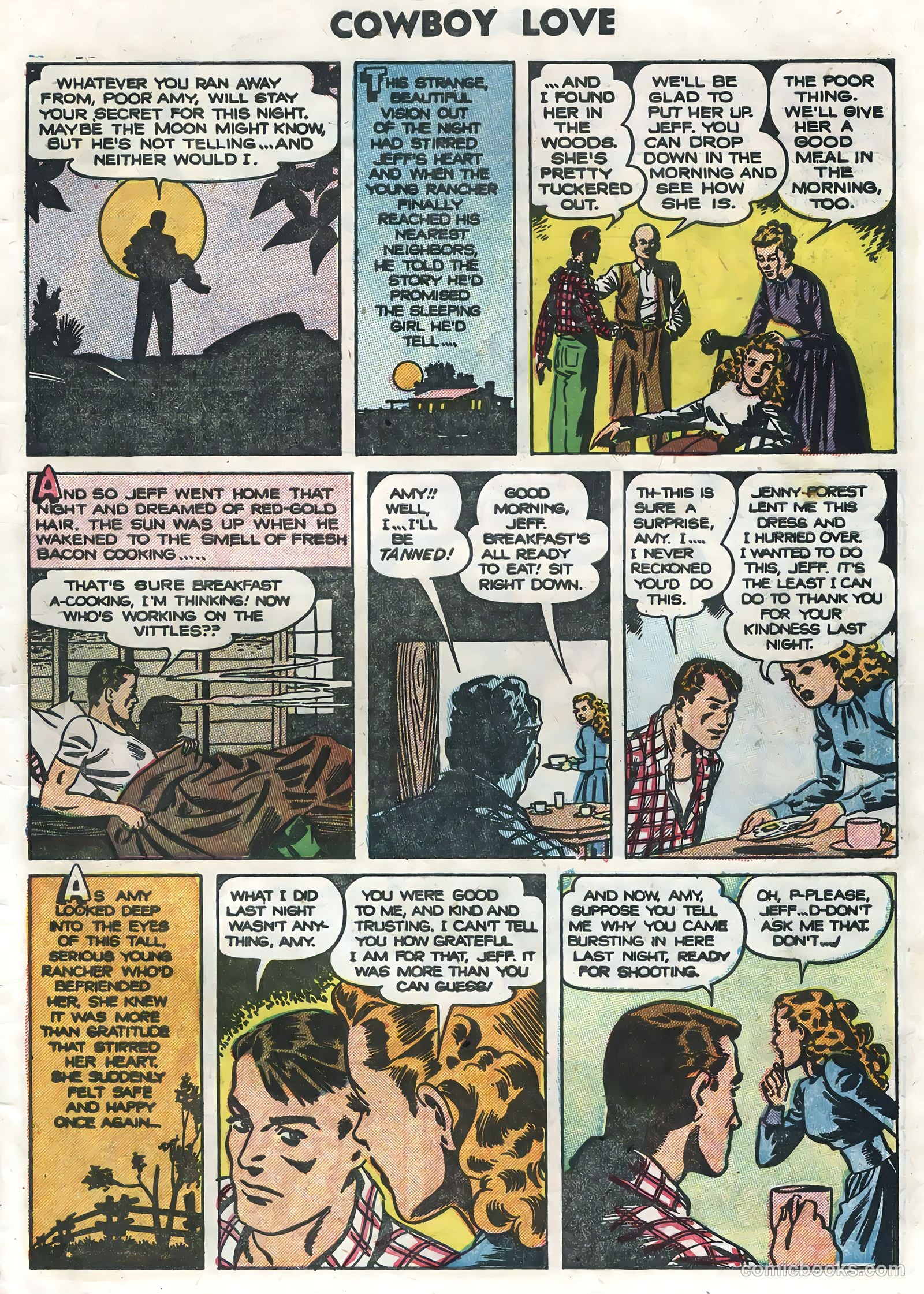 Cowboy Love #29 (1955) — page 27 of 36