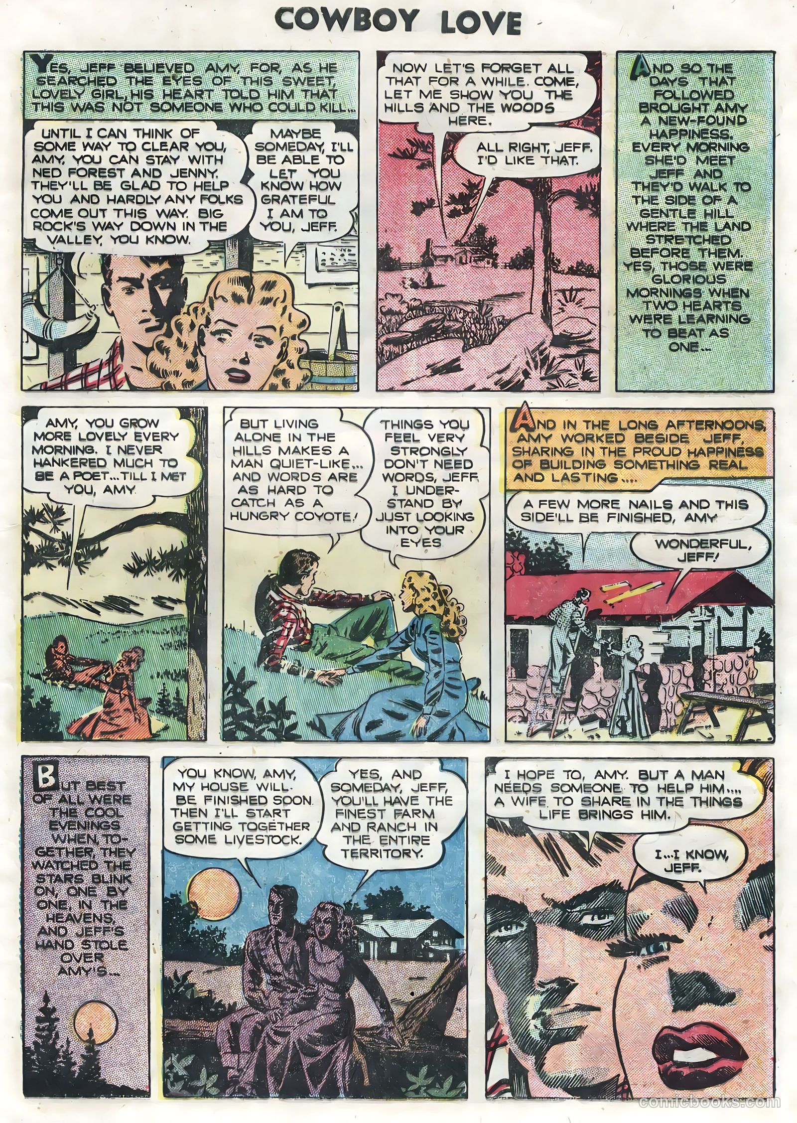 Cowboy Love #29 (1955) — page 29 of 36