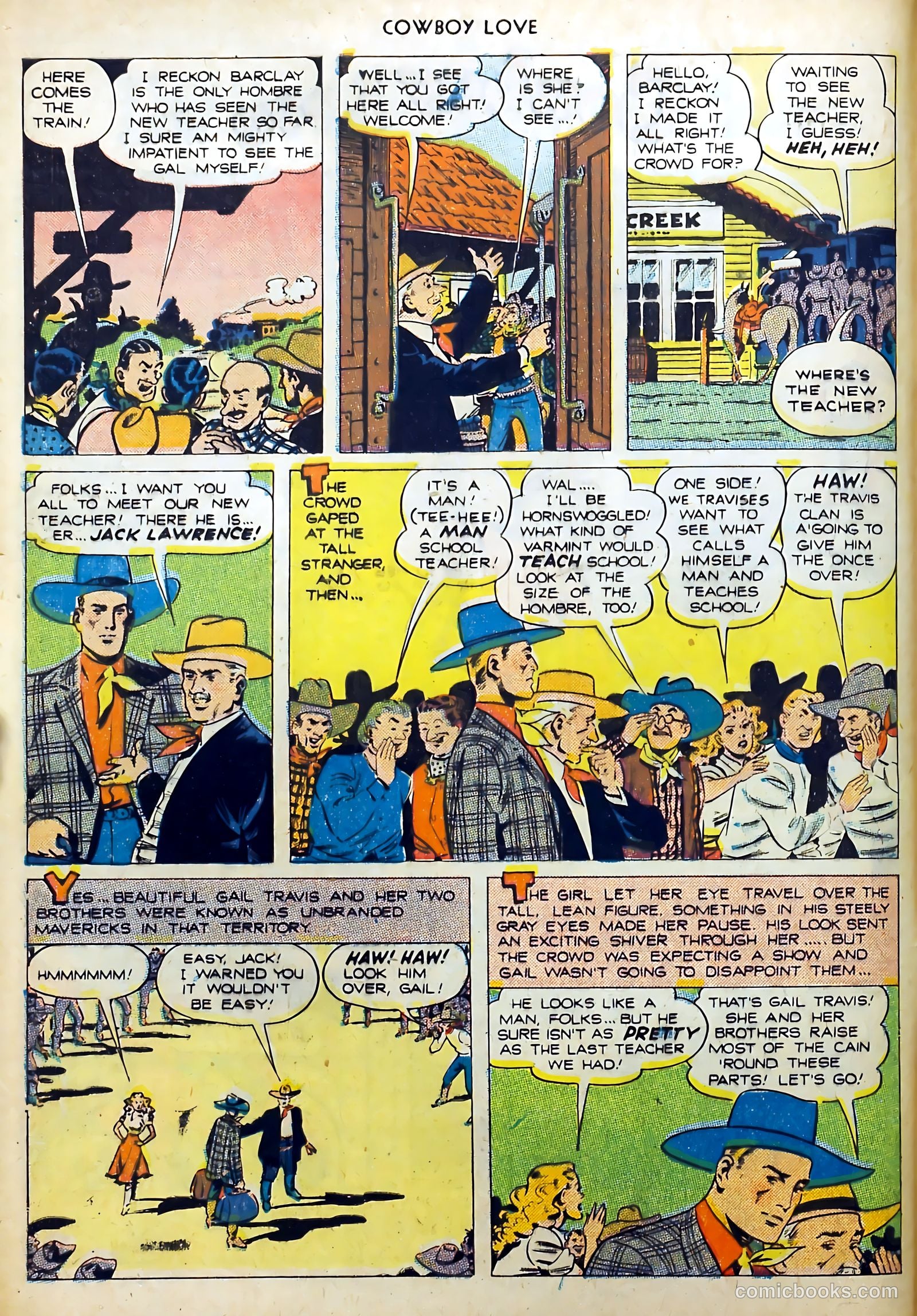 Cowboy Love #3 (1949) — page 4 of 52