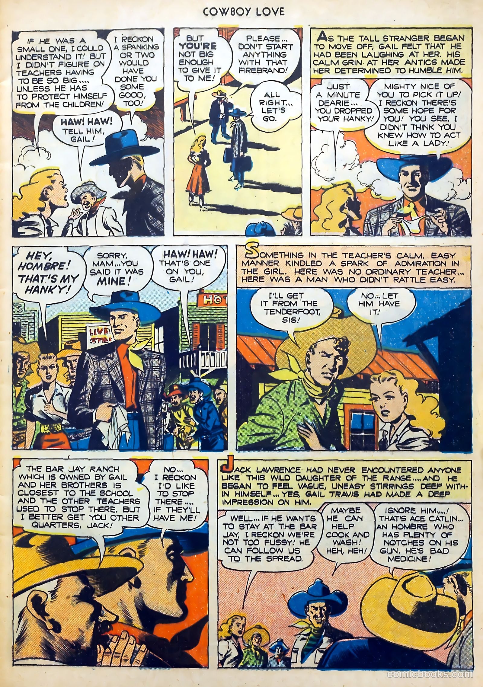 Cowboy Love #3 (1949) — page 5 of 52