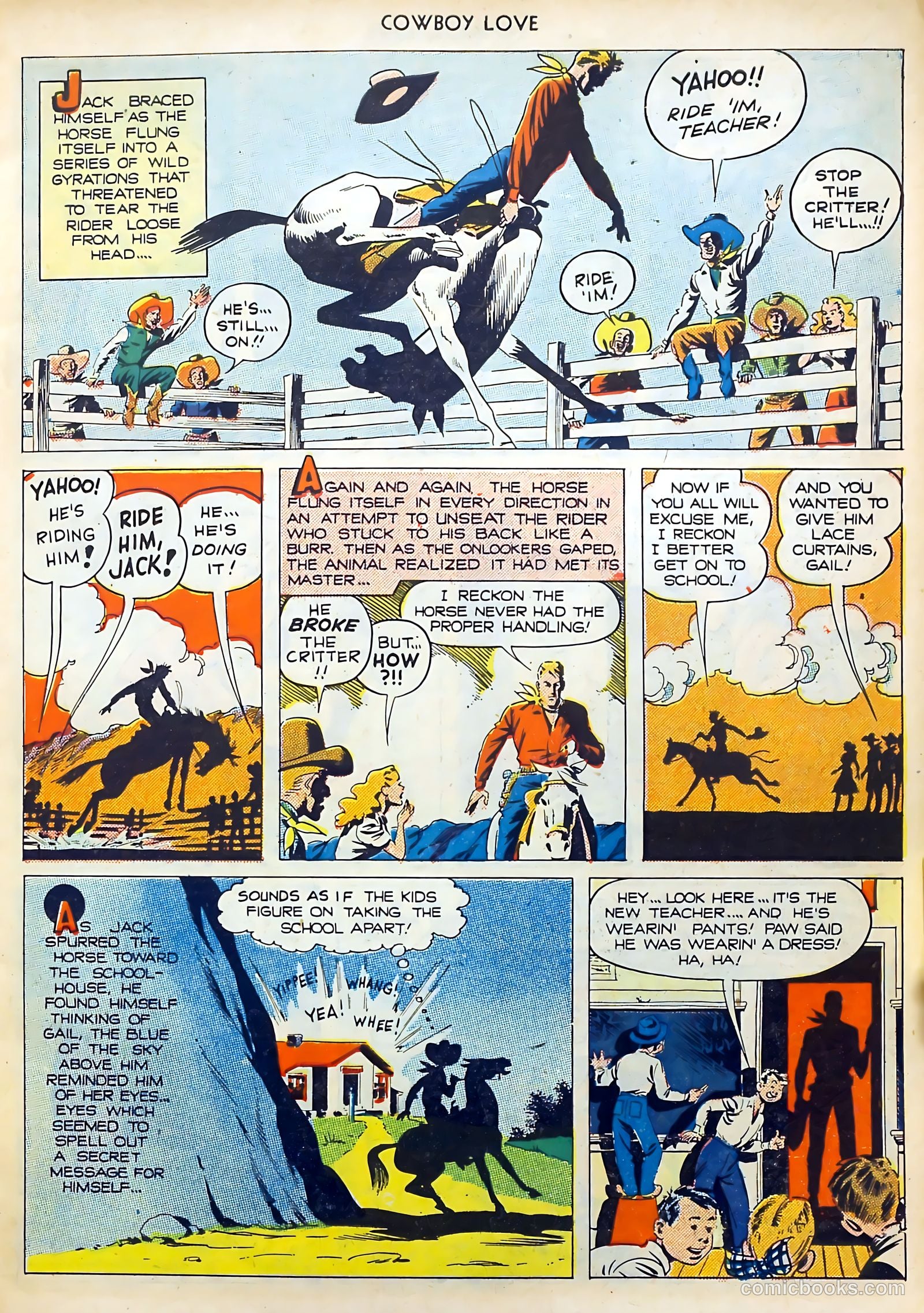 Cowboy Love #3 (1949) — page 7 of 52