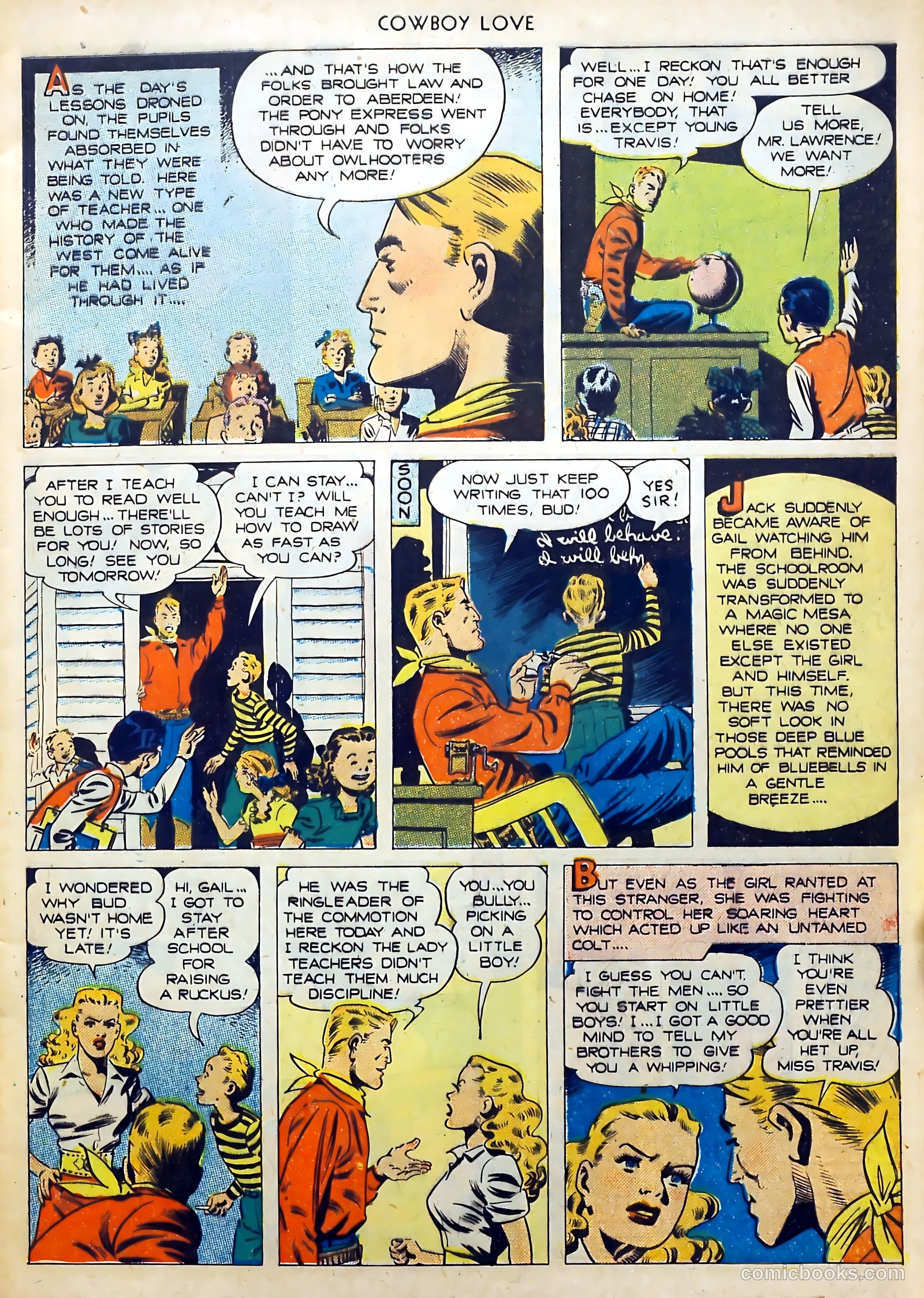 Cowboy Love #3 (1949) — page 9 of 52