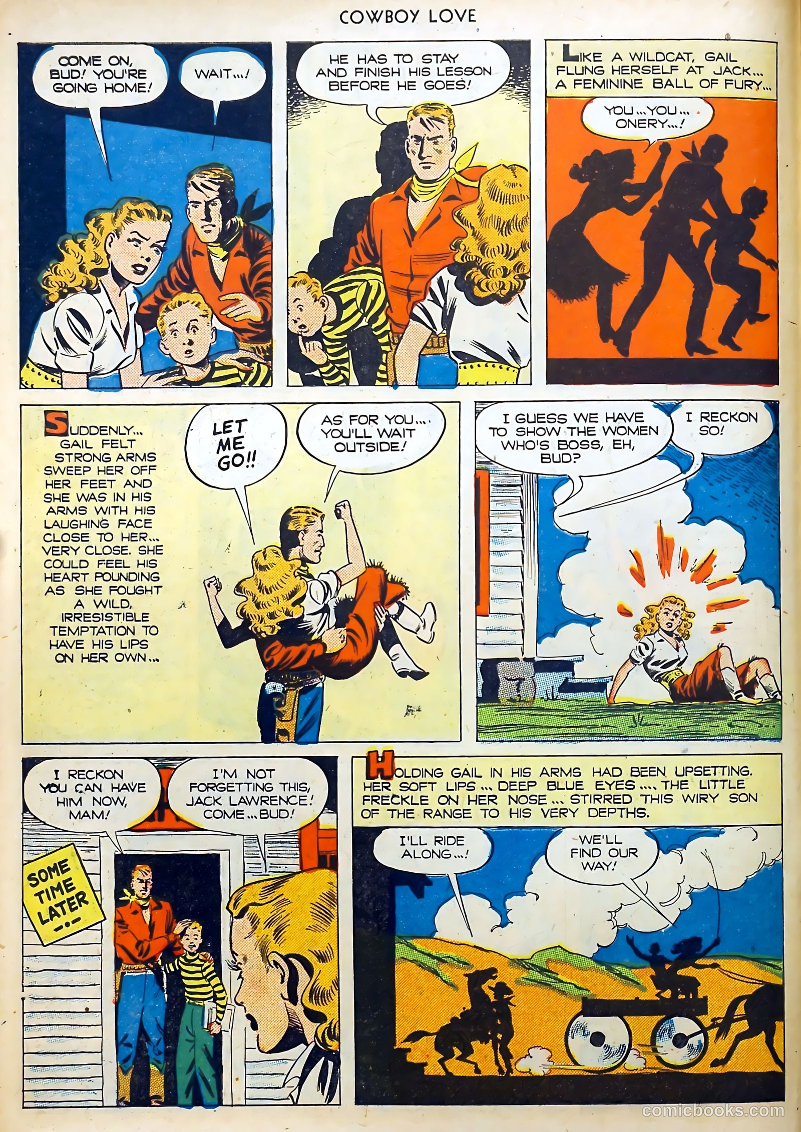 Cowboy Love #3 (1949) — page 10 of 52