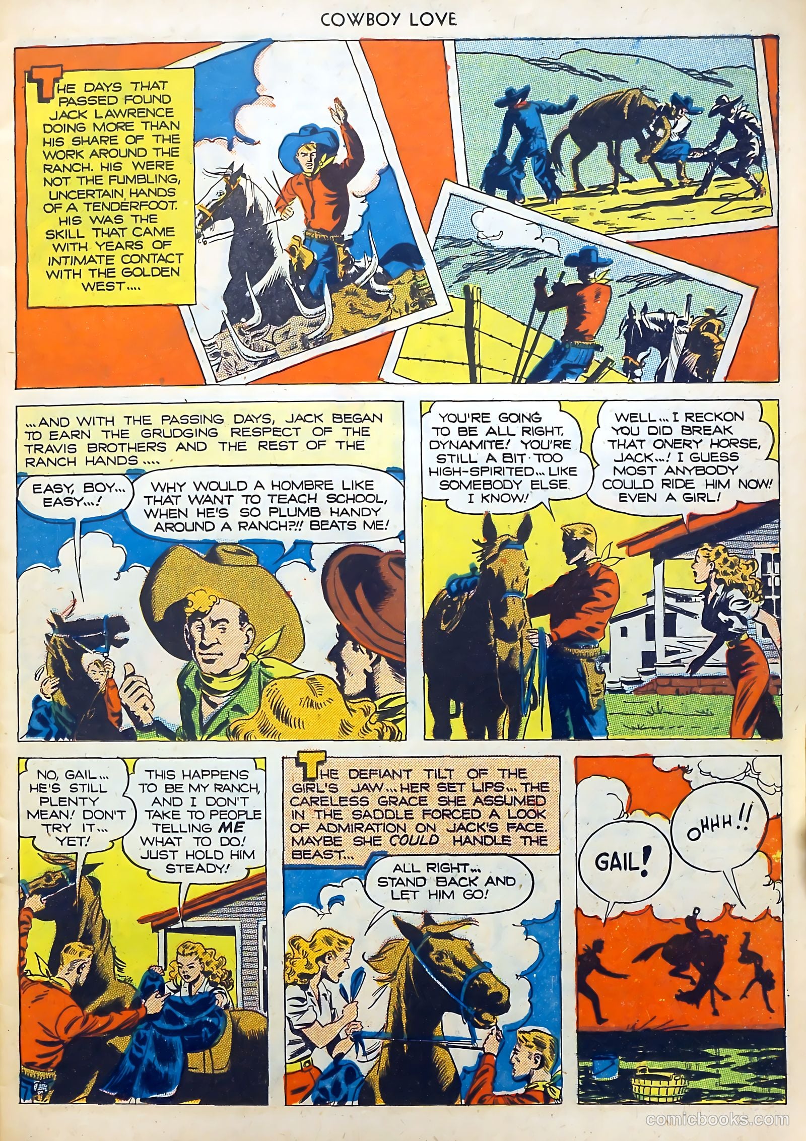 Cowboy Love #3 (1949) — page 11 of 52