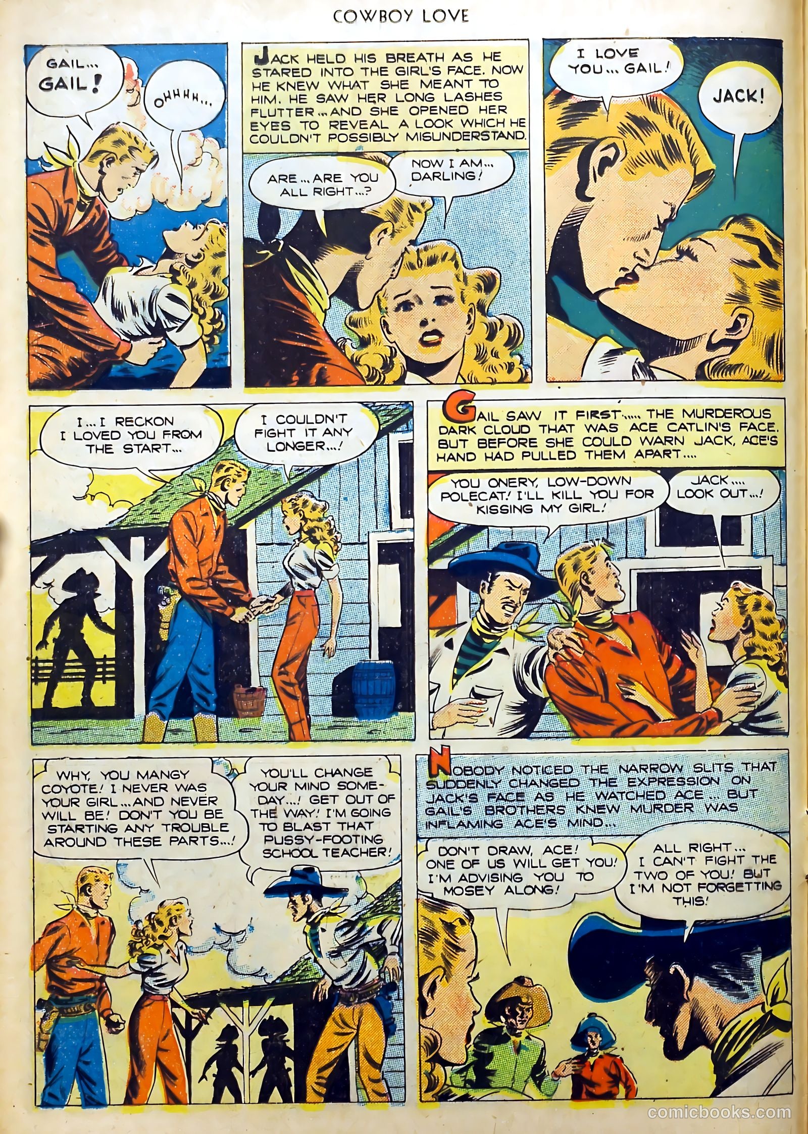 Cowboy Love #3 (1949) — page 12 of 52
