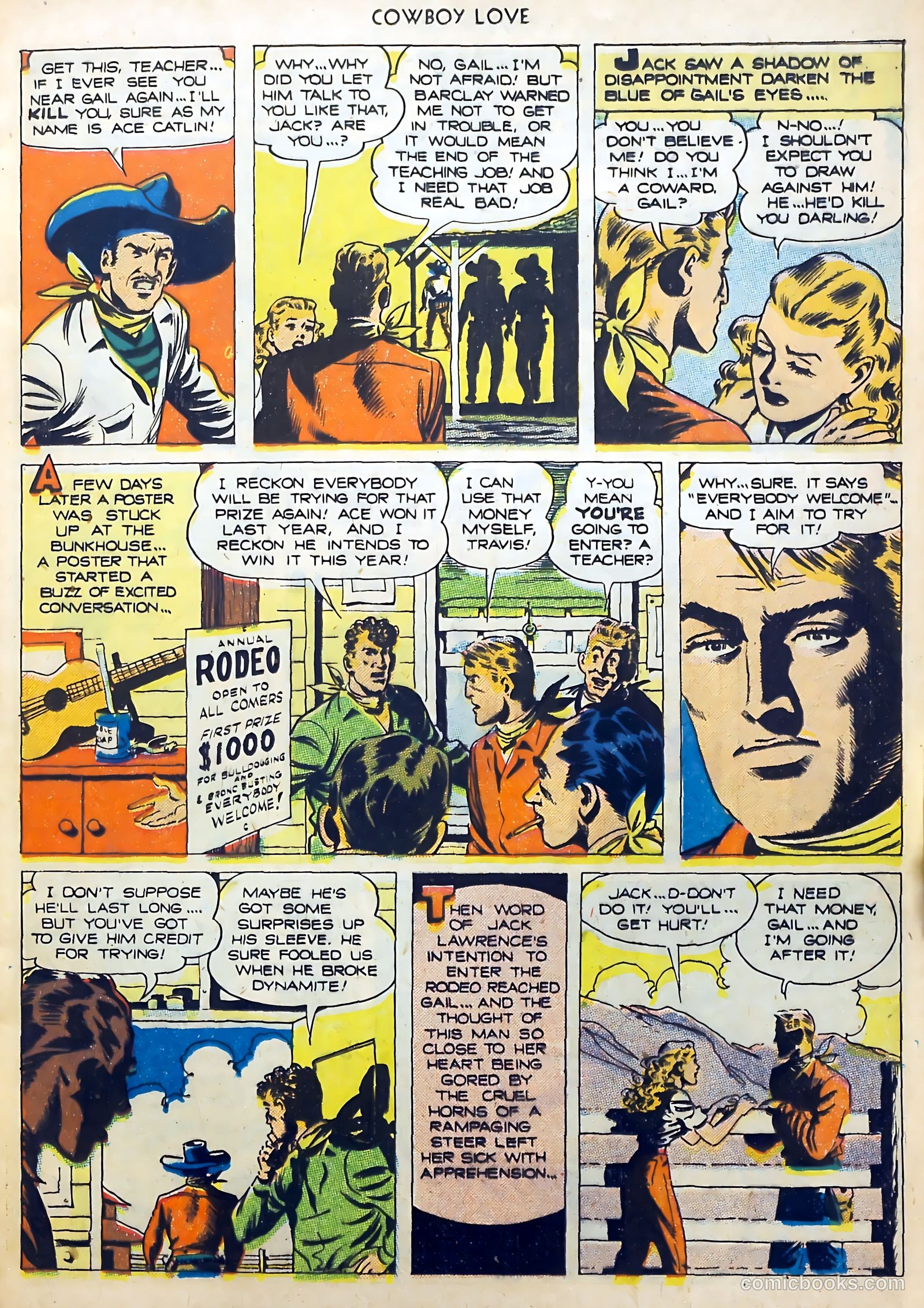 Cowboy Love #3 (1949) — page 13 of 52