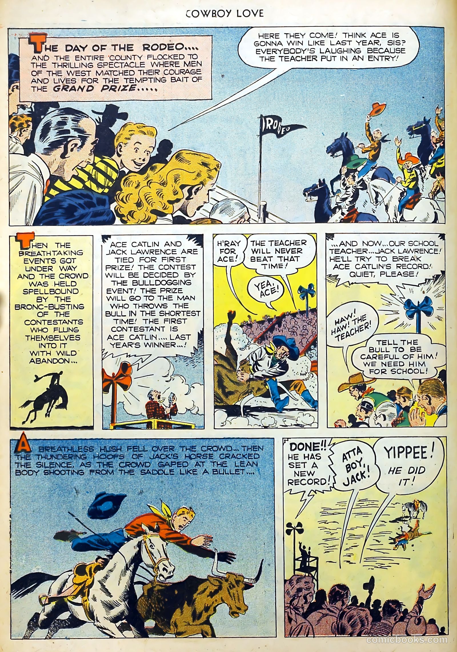Cowboy Love #3 (1949) — page 14 of 52