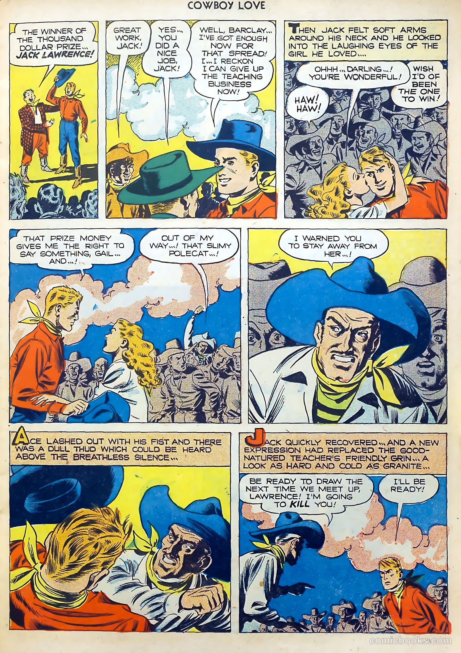 Cowboy Love #3 (1949) — page 15 of 52