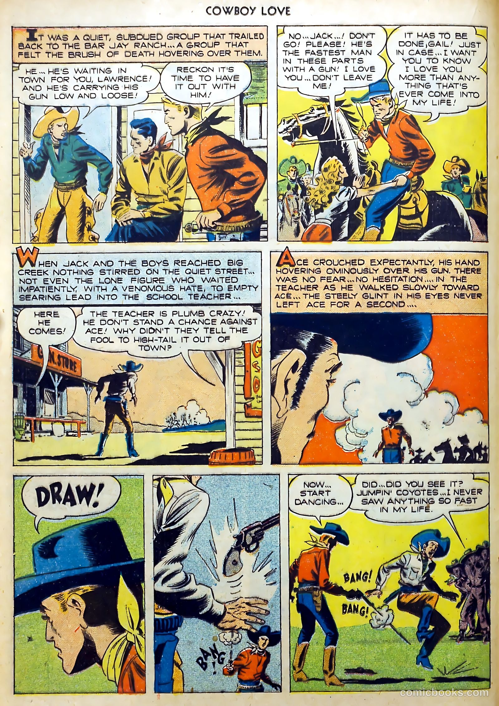 Cowboy Love #3 (1949) — page 16 of 52