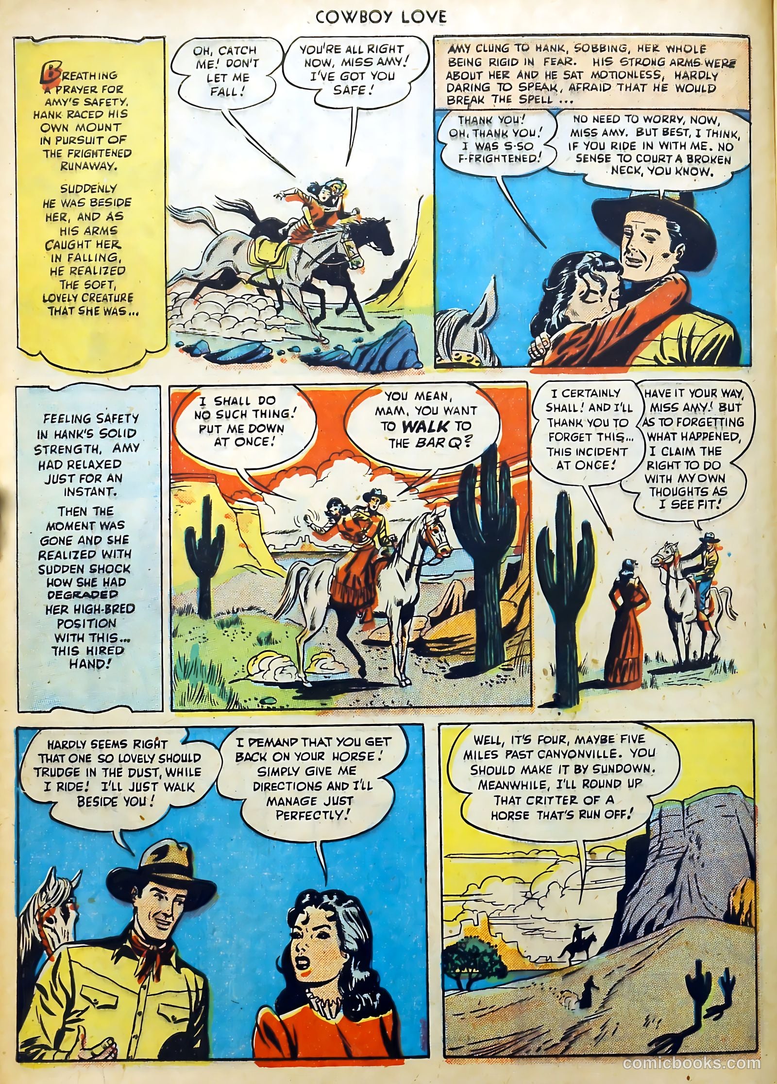 Cowboy Love #3 (1949) — page 20 of 52