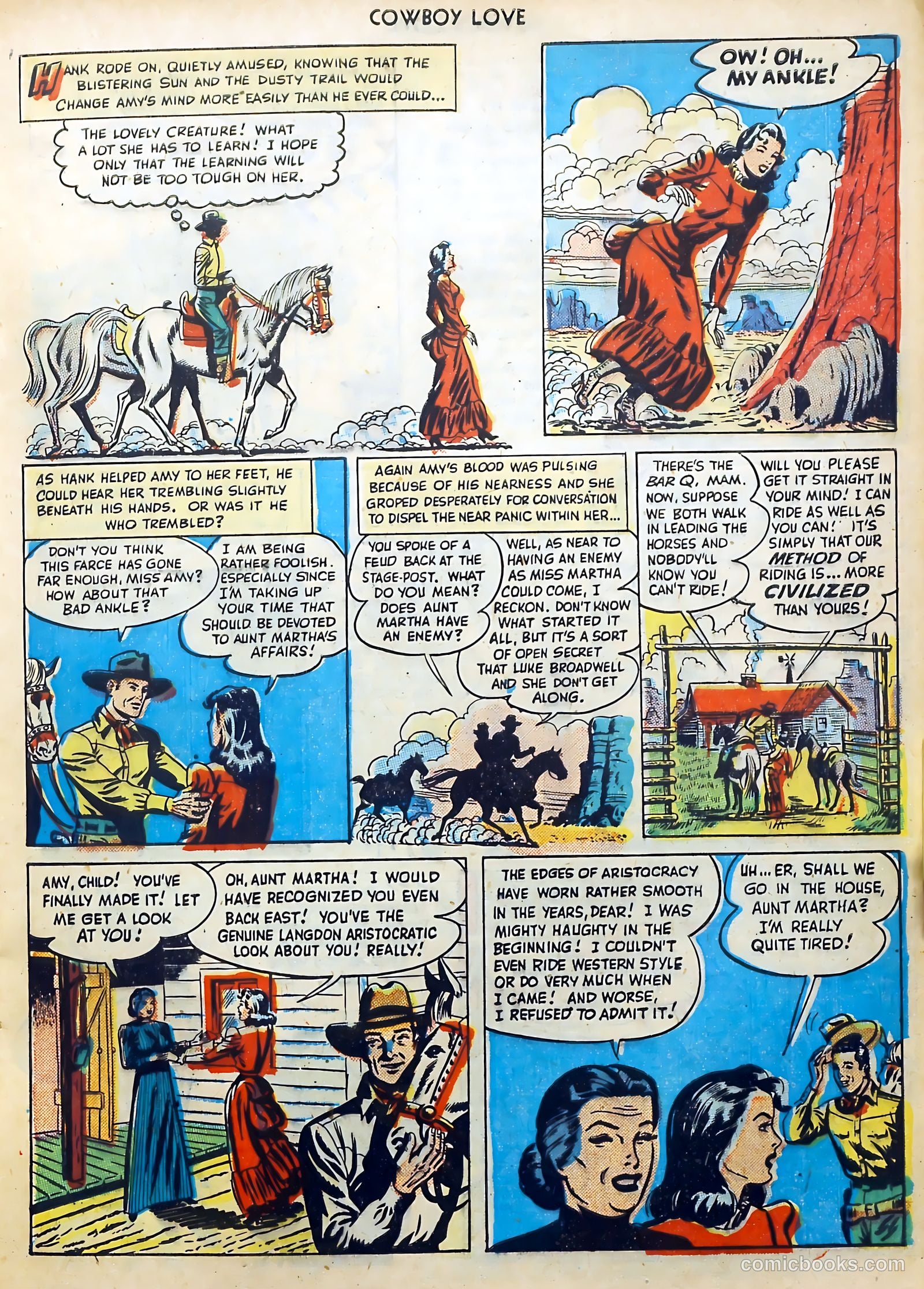Cowboy Love #3 (1949) — page 21 of 52