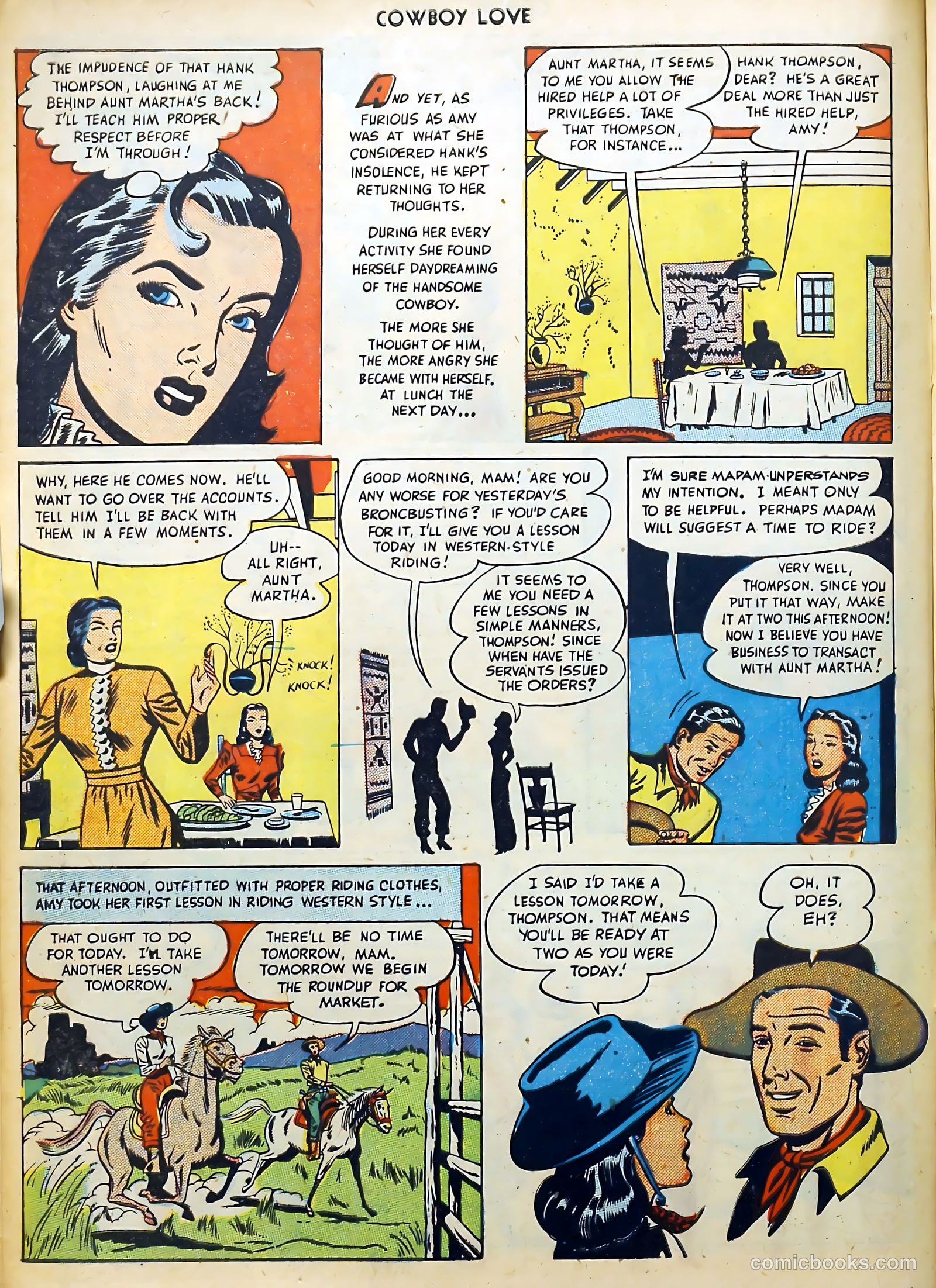 Cowboy Love #3 (1949) — page 22 of 52