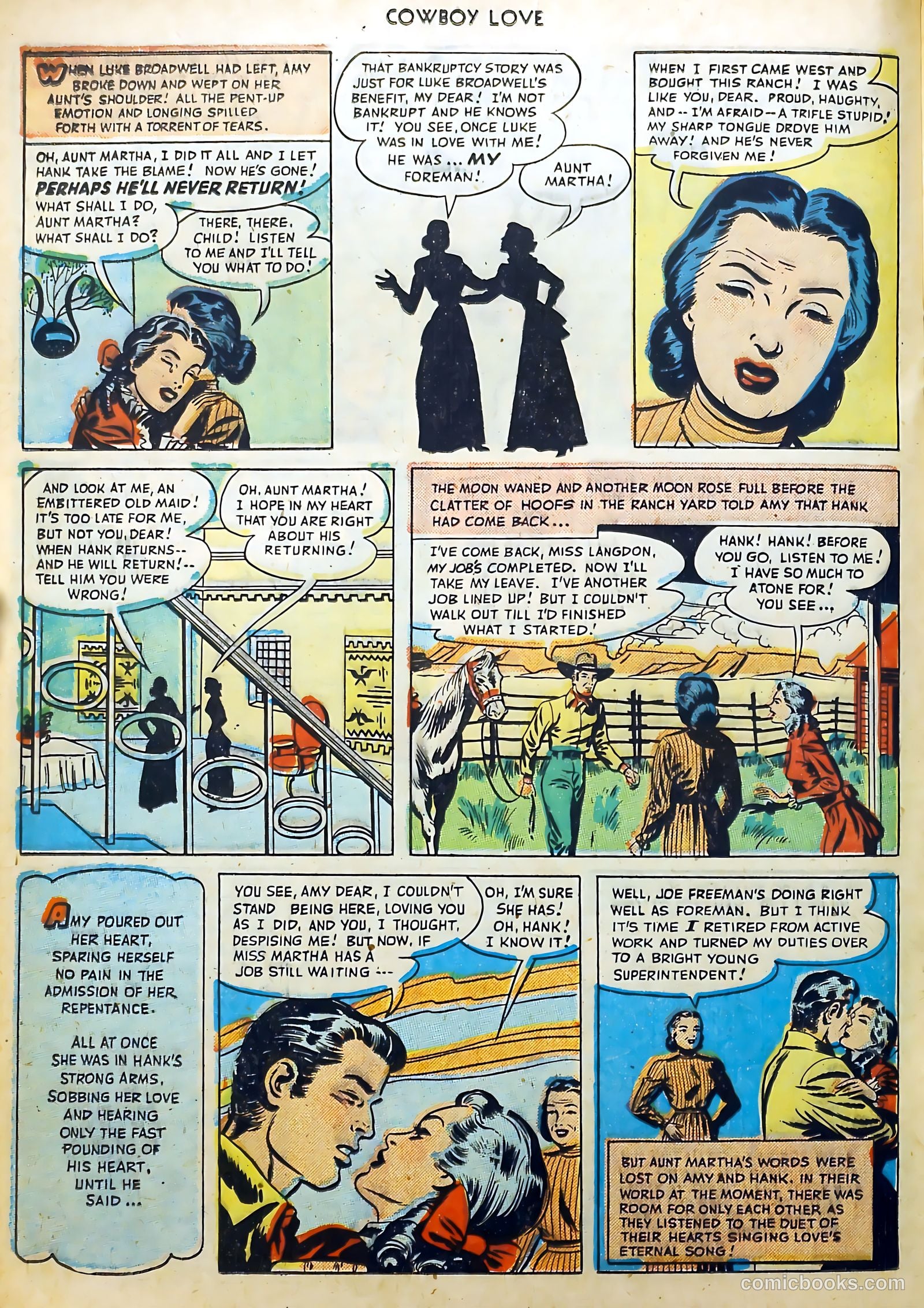 Cowboy Love #3 (1949) — page 28 of 52