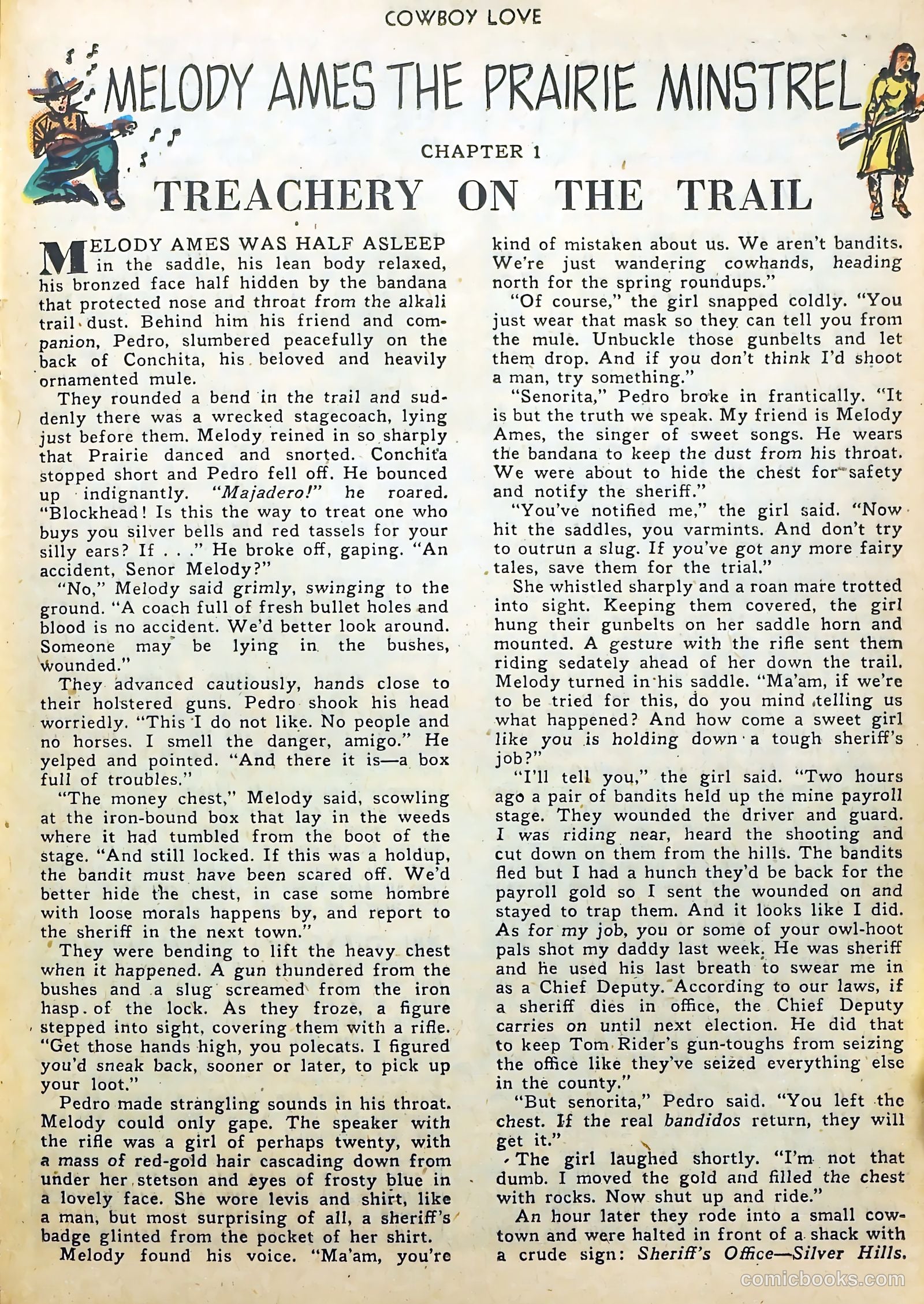 Cowboy Love #3 (1949) — page 29 of 52
