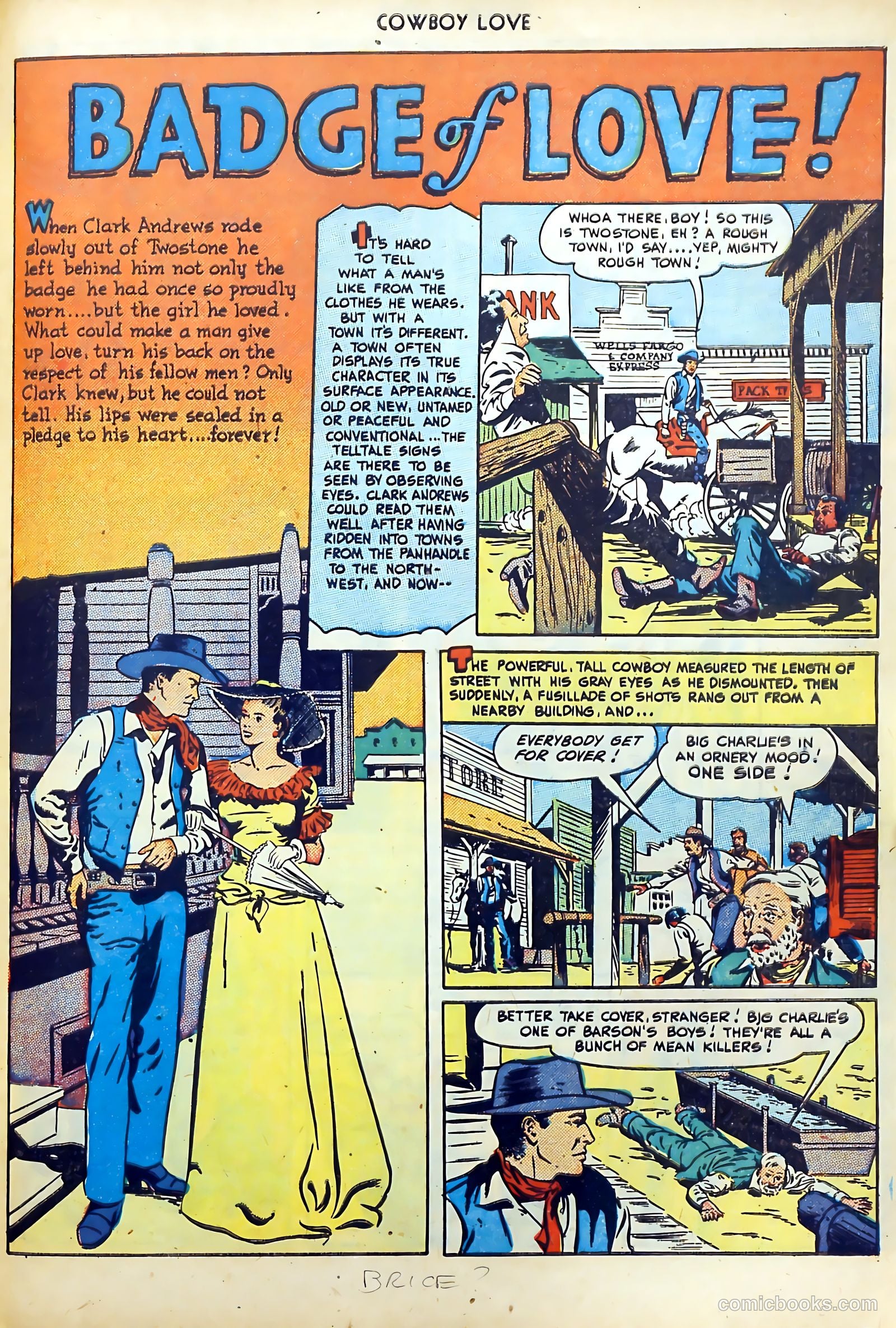 Cowboy Love #3 (1949) — page 31 of 52