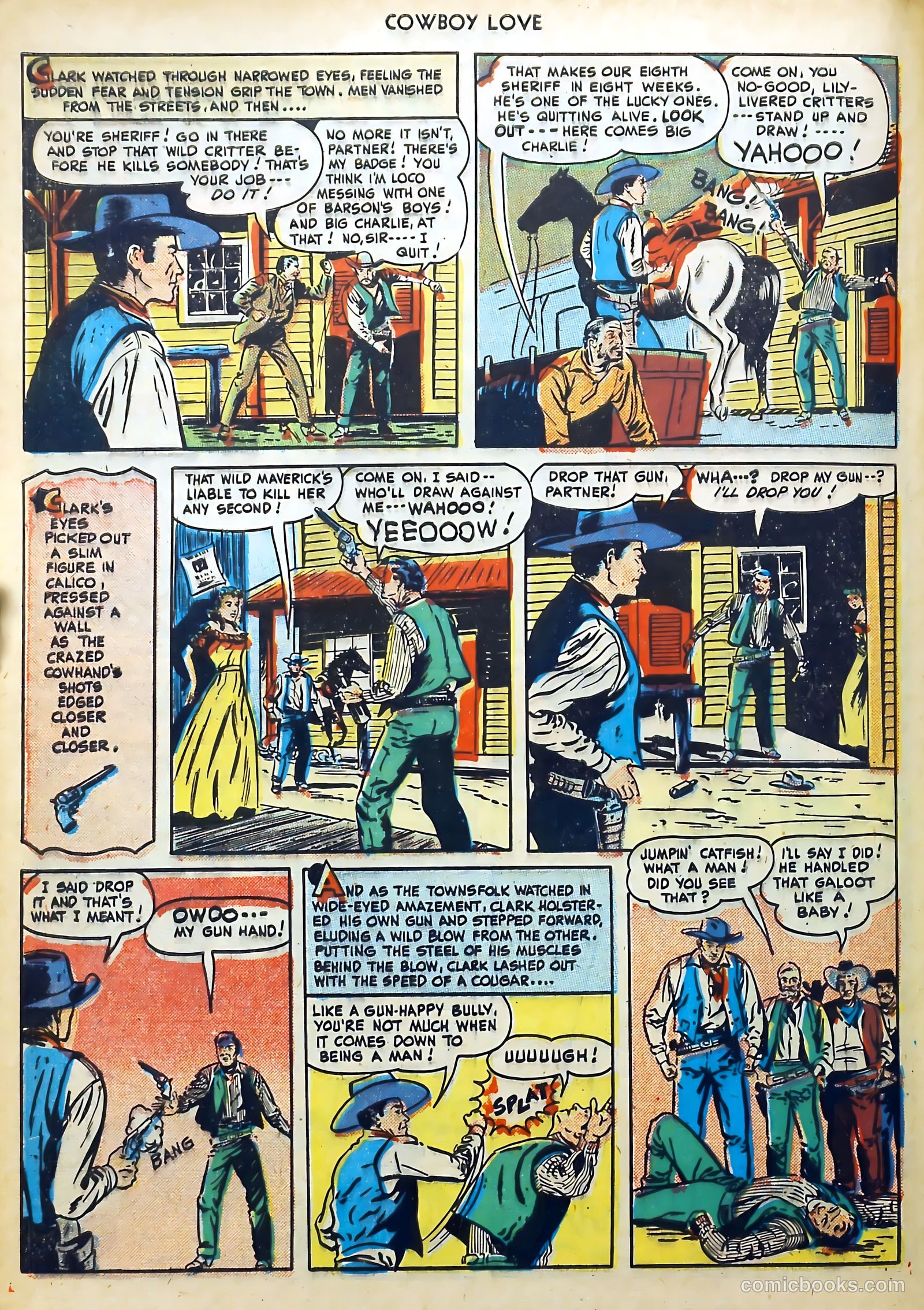 Cowboy Love #3 (1949) — page 32 of 52