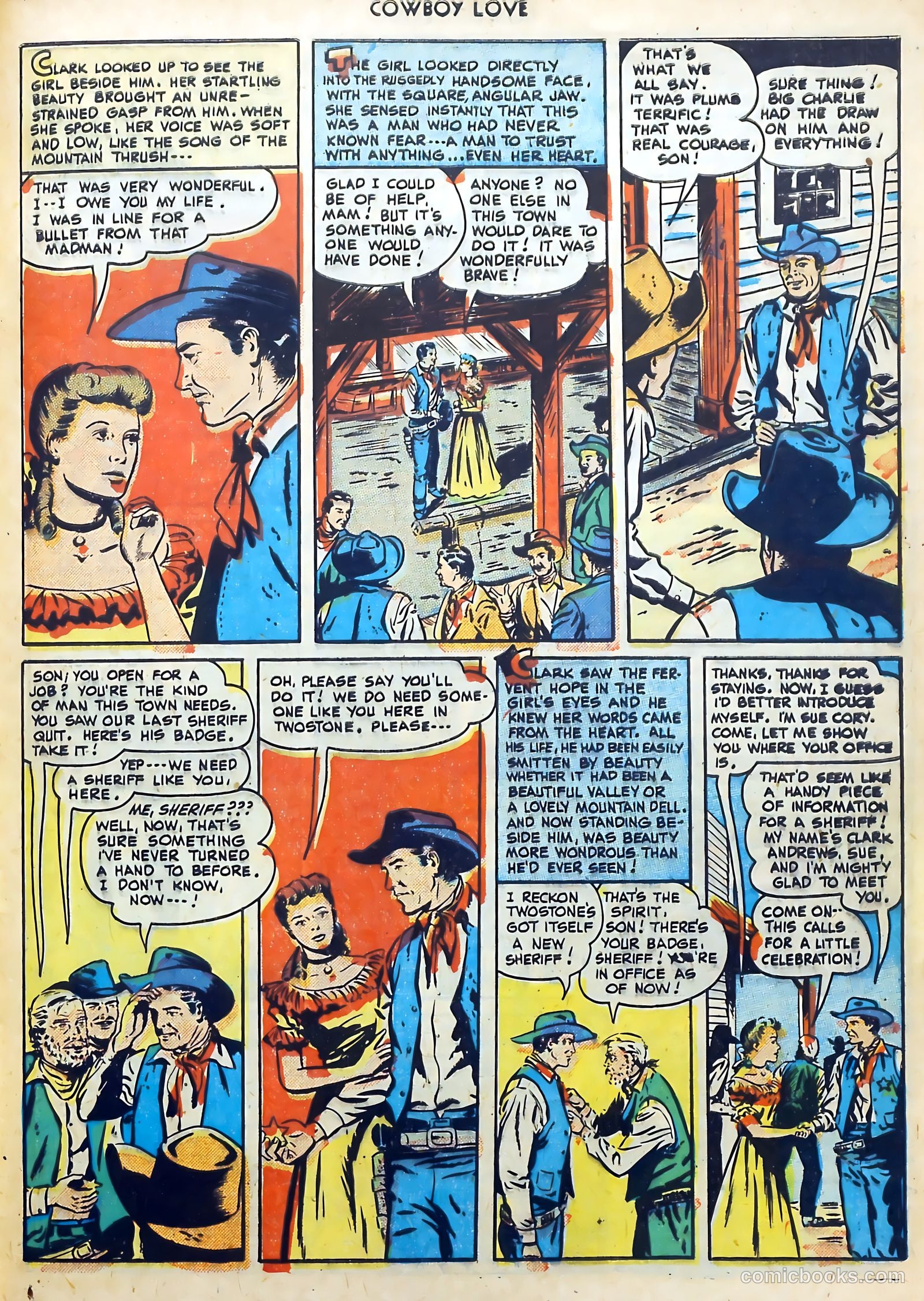 Cowboy Love #3 (1949) — page 33 of 52