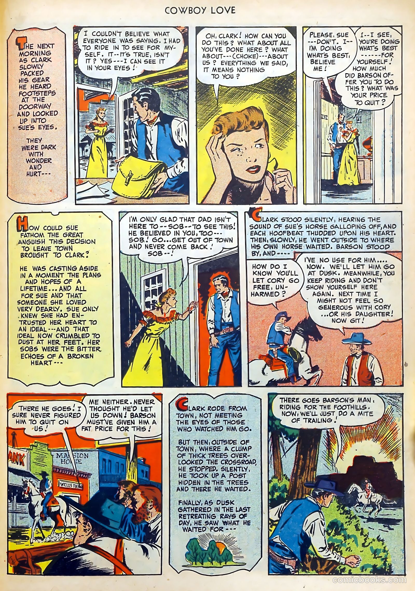 Cowboy Love #3 (1949) — page 39 of 52