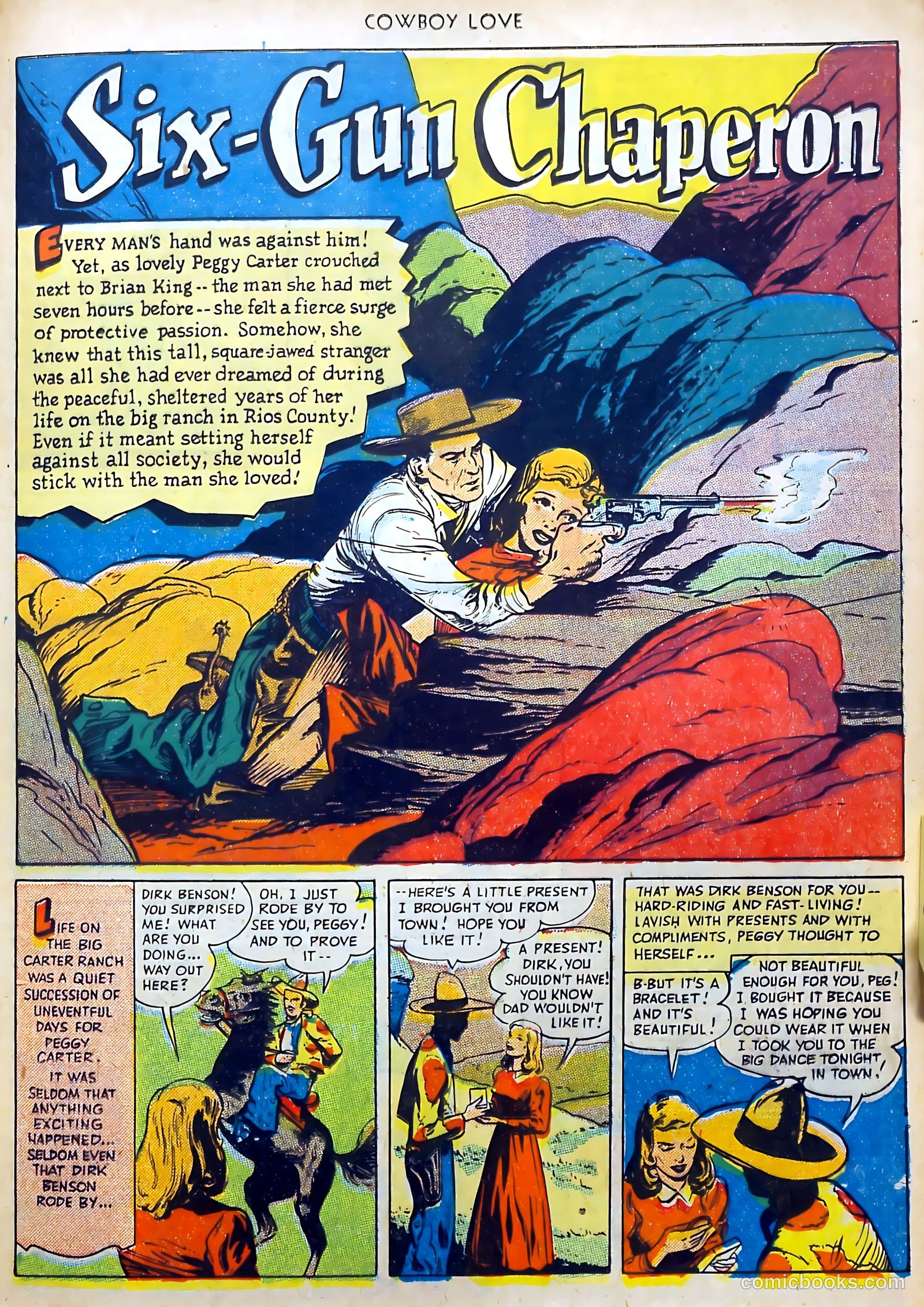 Cowboy Love #3 (1949) — page 41 of 52
