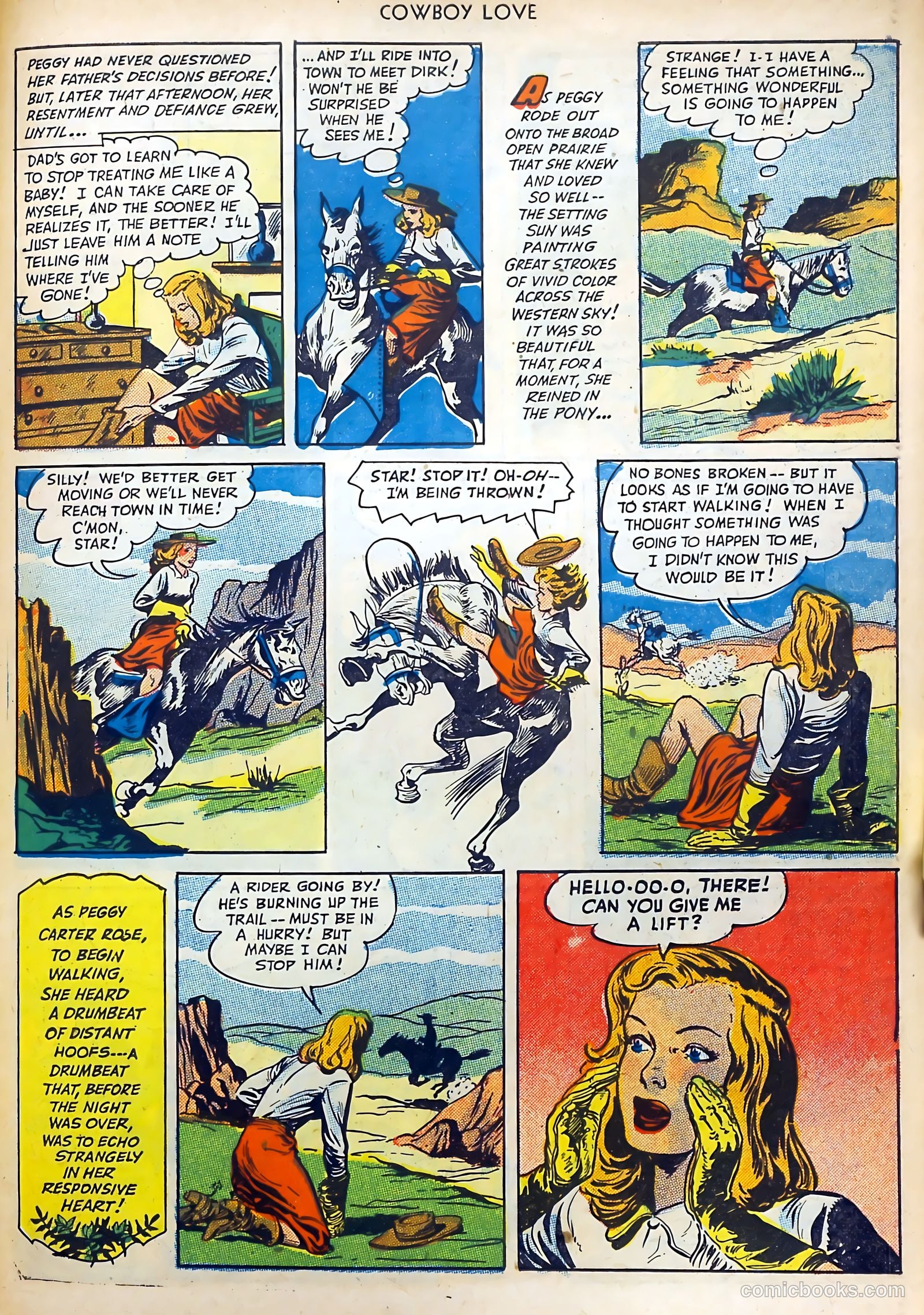 Cowboy Love #3 (1949) — page 43 of 52