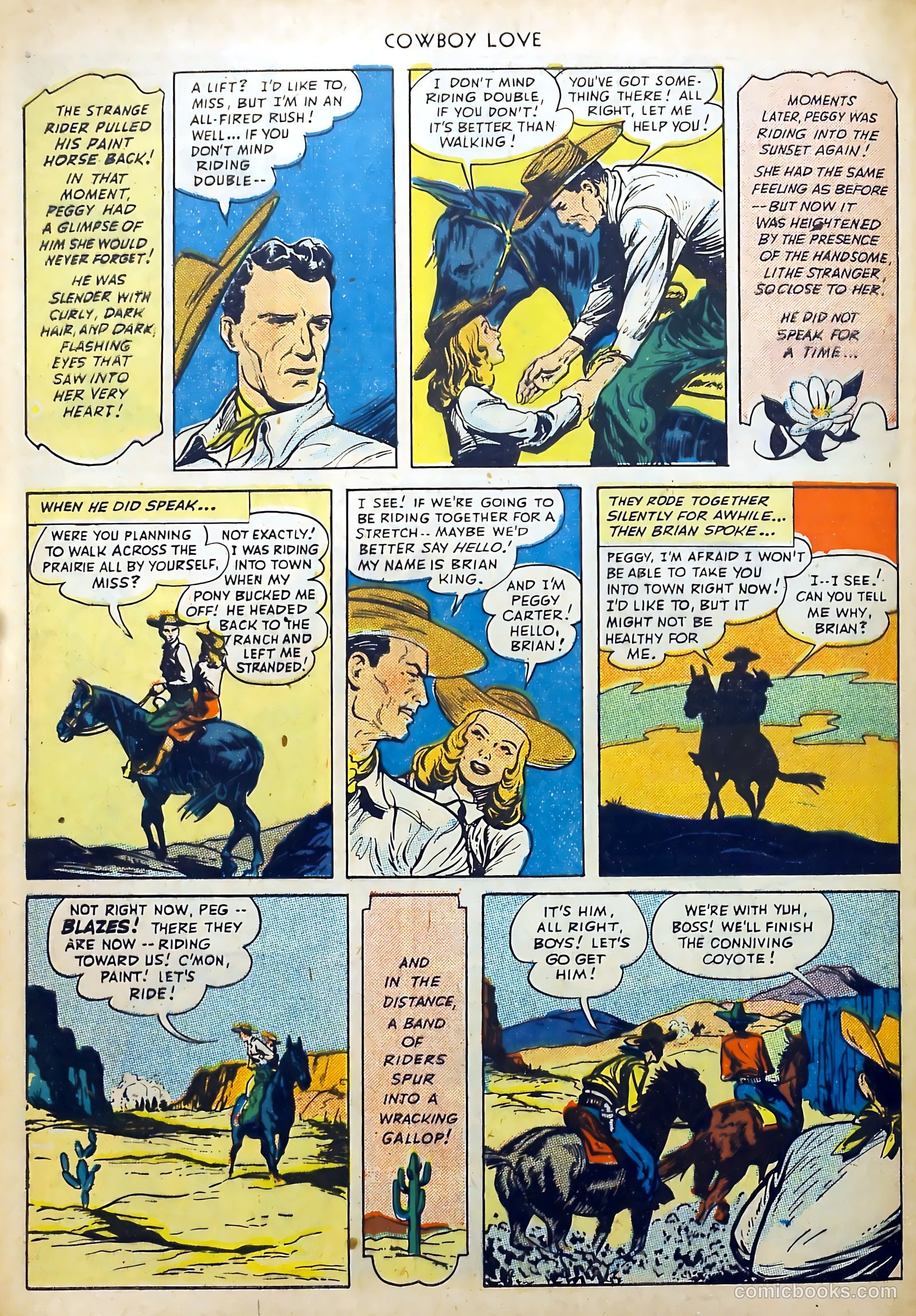 Cowboy Love #3 (1949) — page 44 of 52