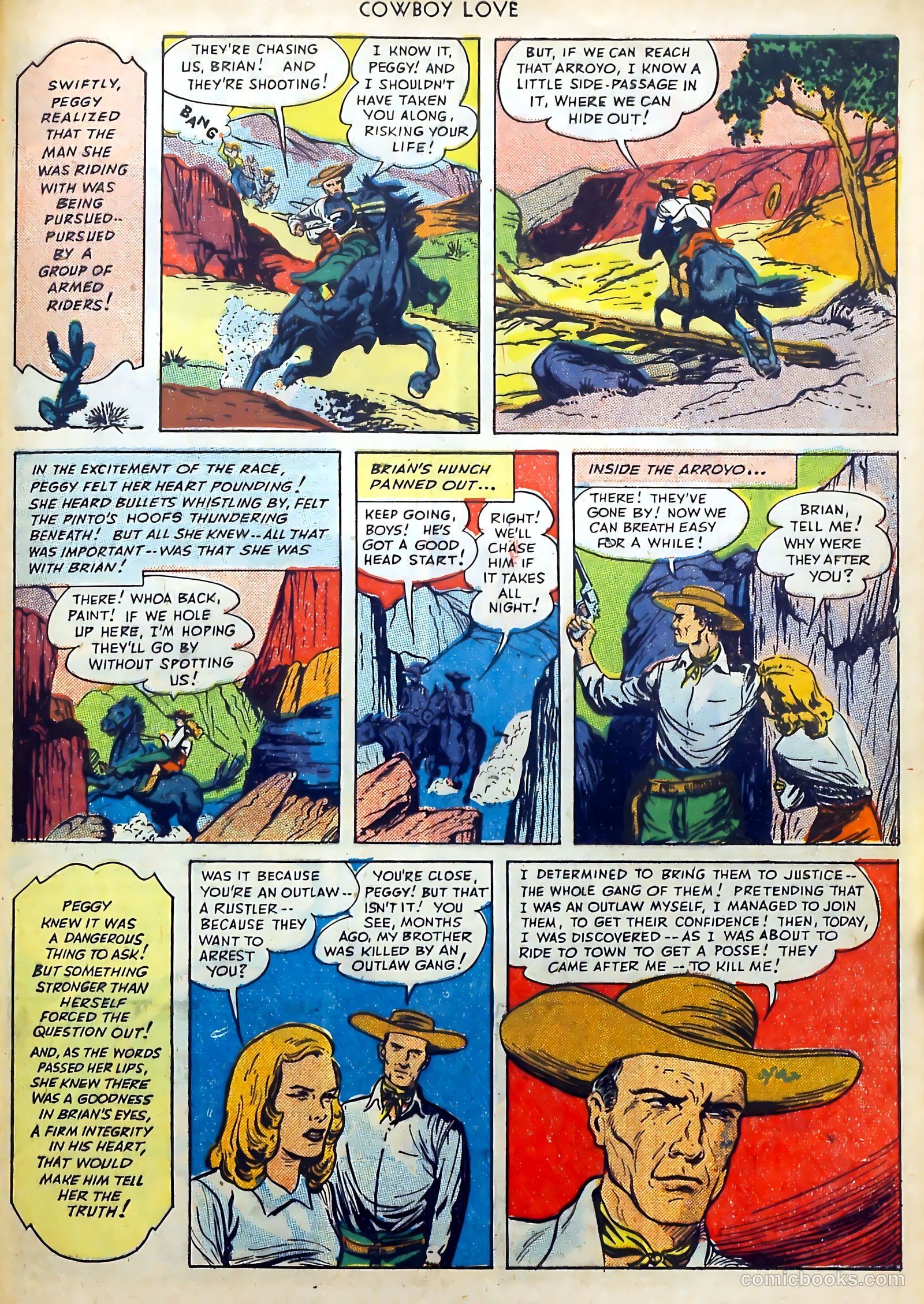 Cowboy Love #3 (1949) — page 45 of 52