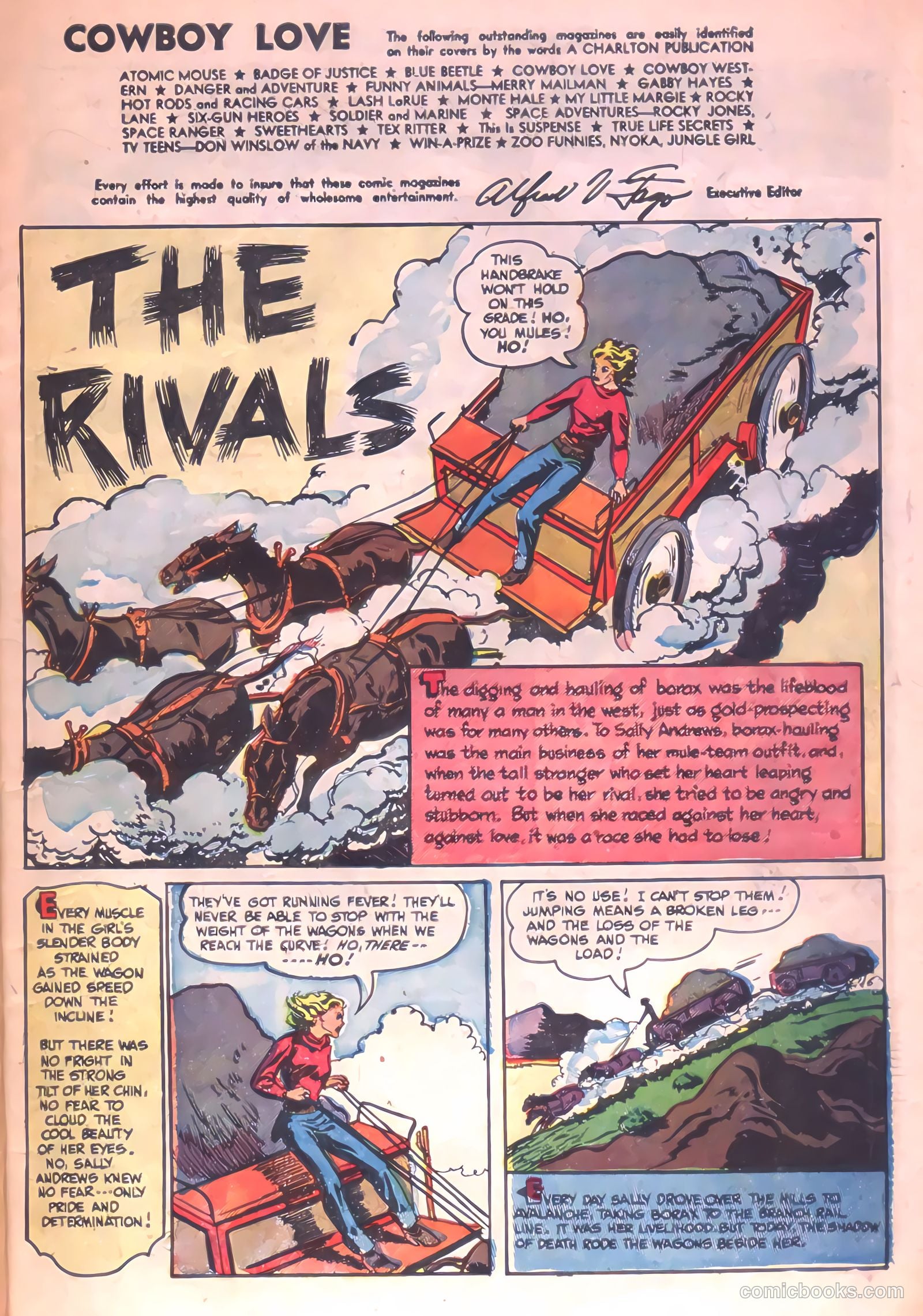 Cowboy Love #30 (1955) — page 3 of 36