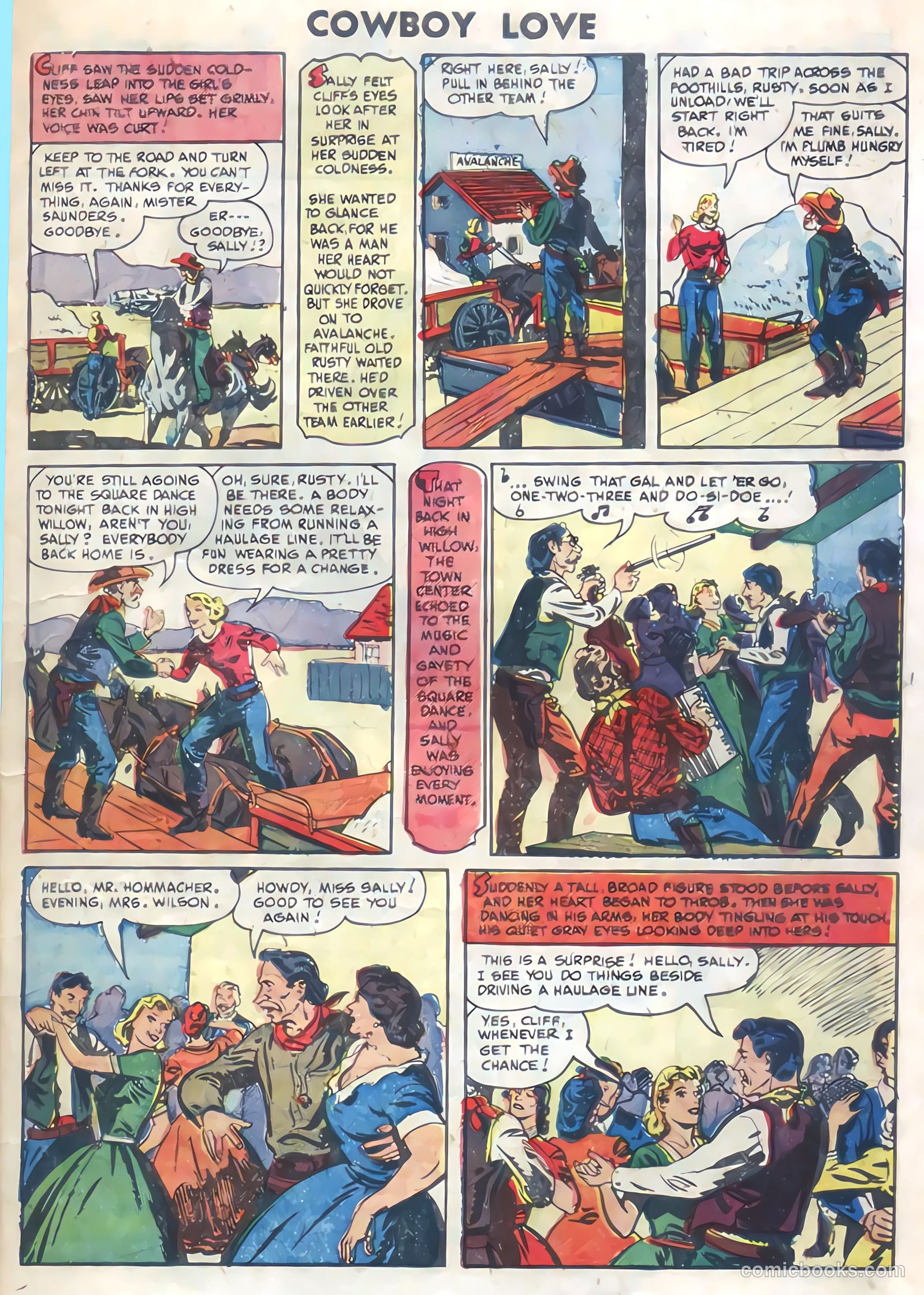 Cowboy Love #30 (1955) — page 5 of 36