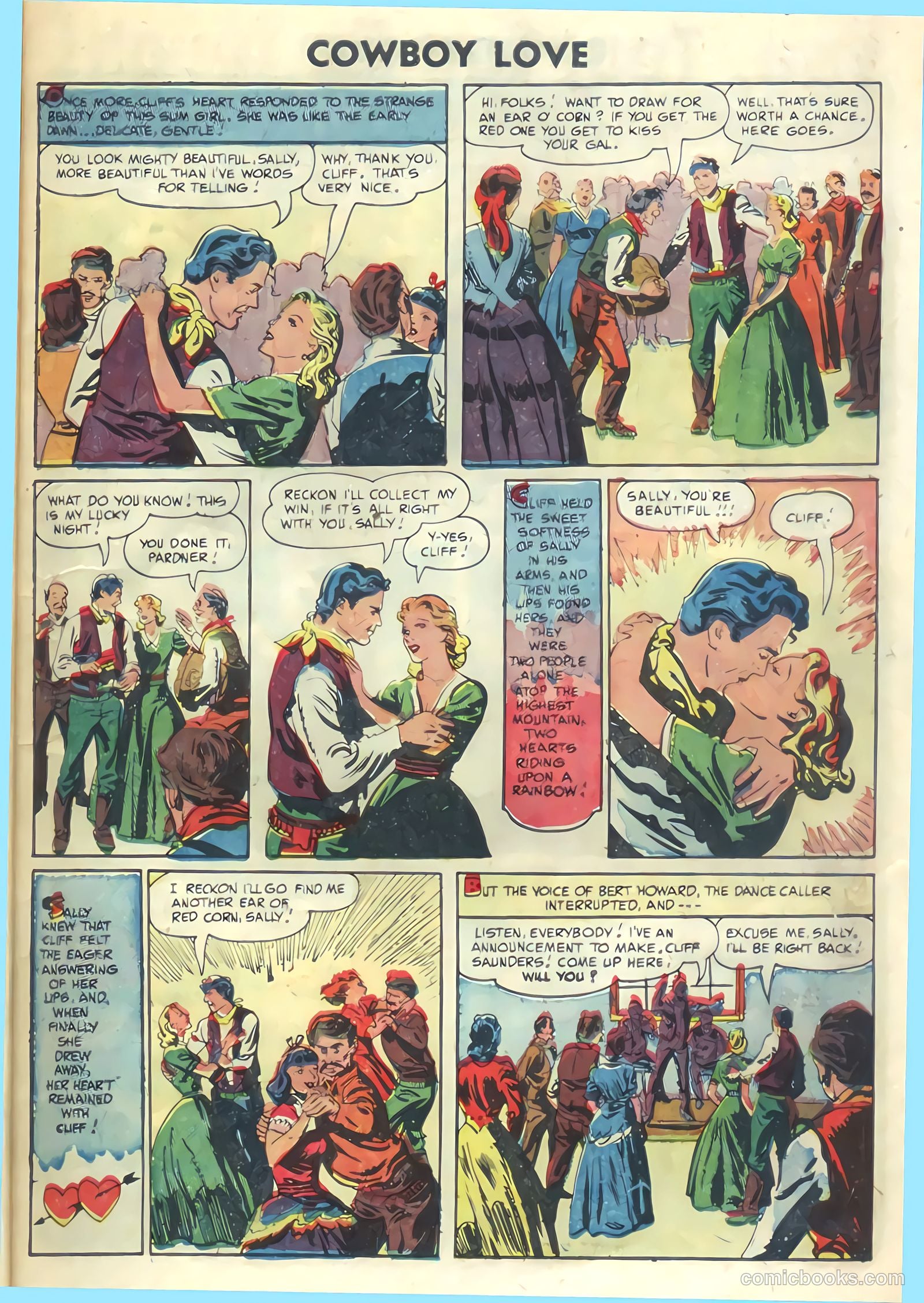 Cowboy Love #30 (1955) — page 7 of 36