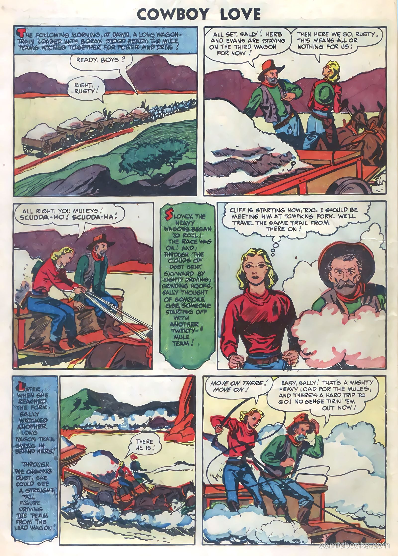Cowboy Love #30 (1955) — page 10 of 36