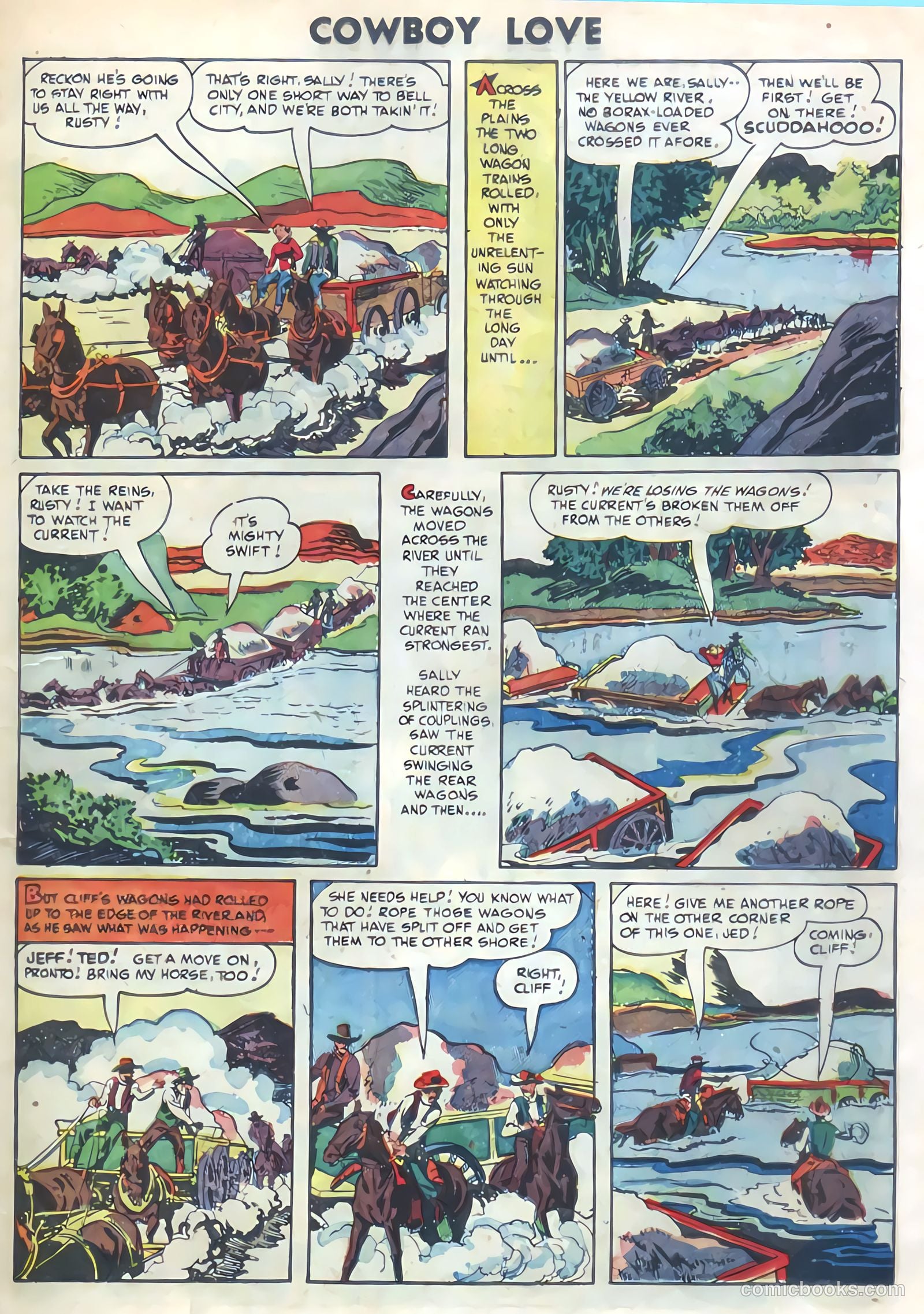 Cowboy Love #30 (1955) — page 11 of 36