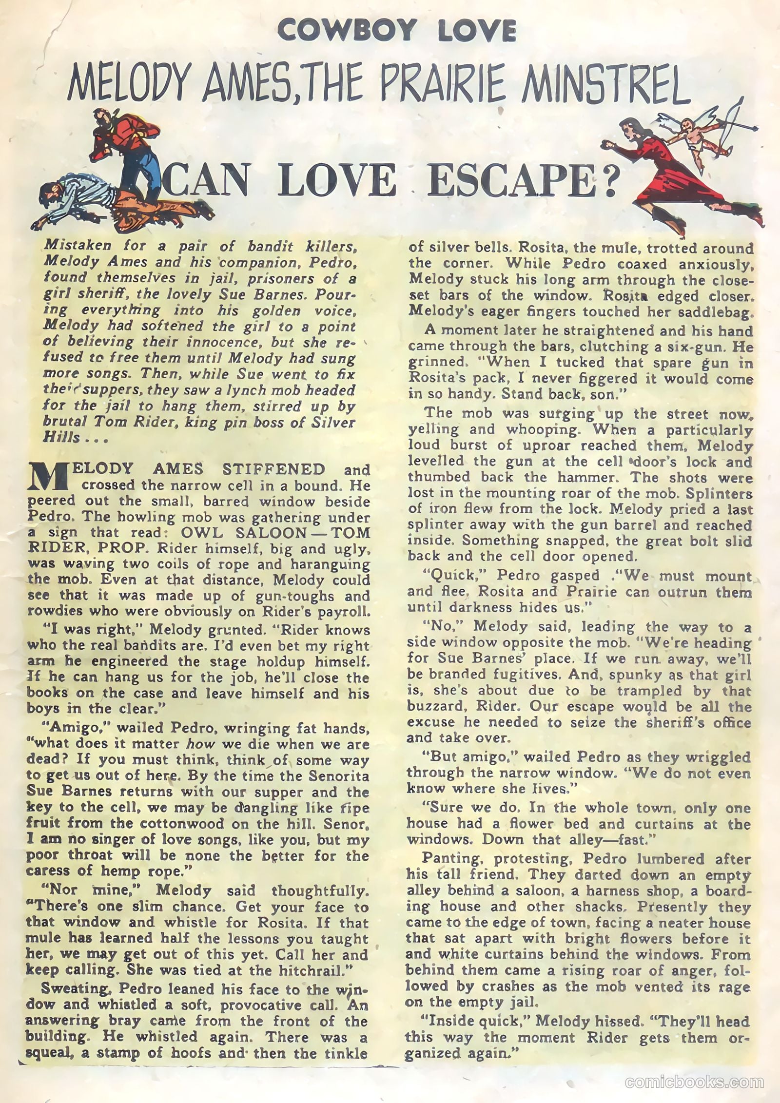 Cowboy Love #30 (1955) — page 19 of 36