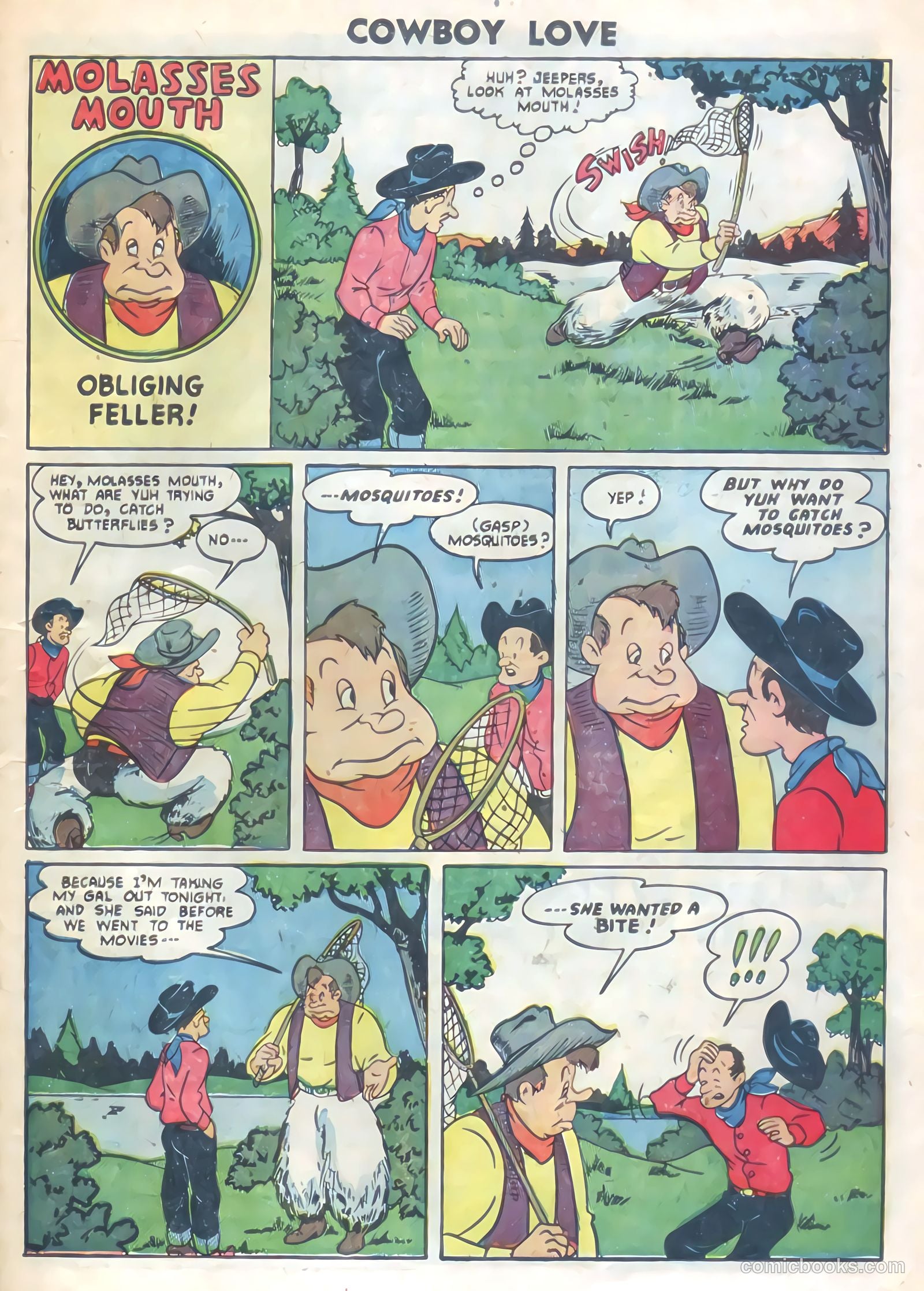 Cowboy Love #30 (1955) — page 21 of 36