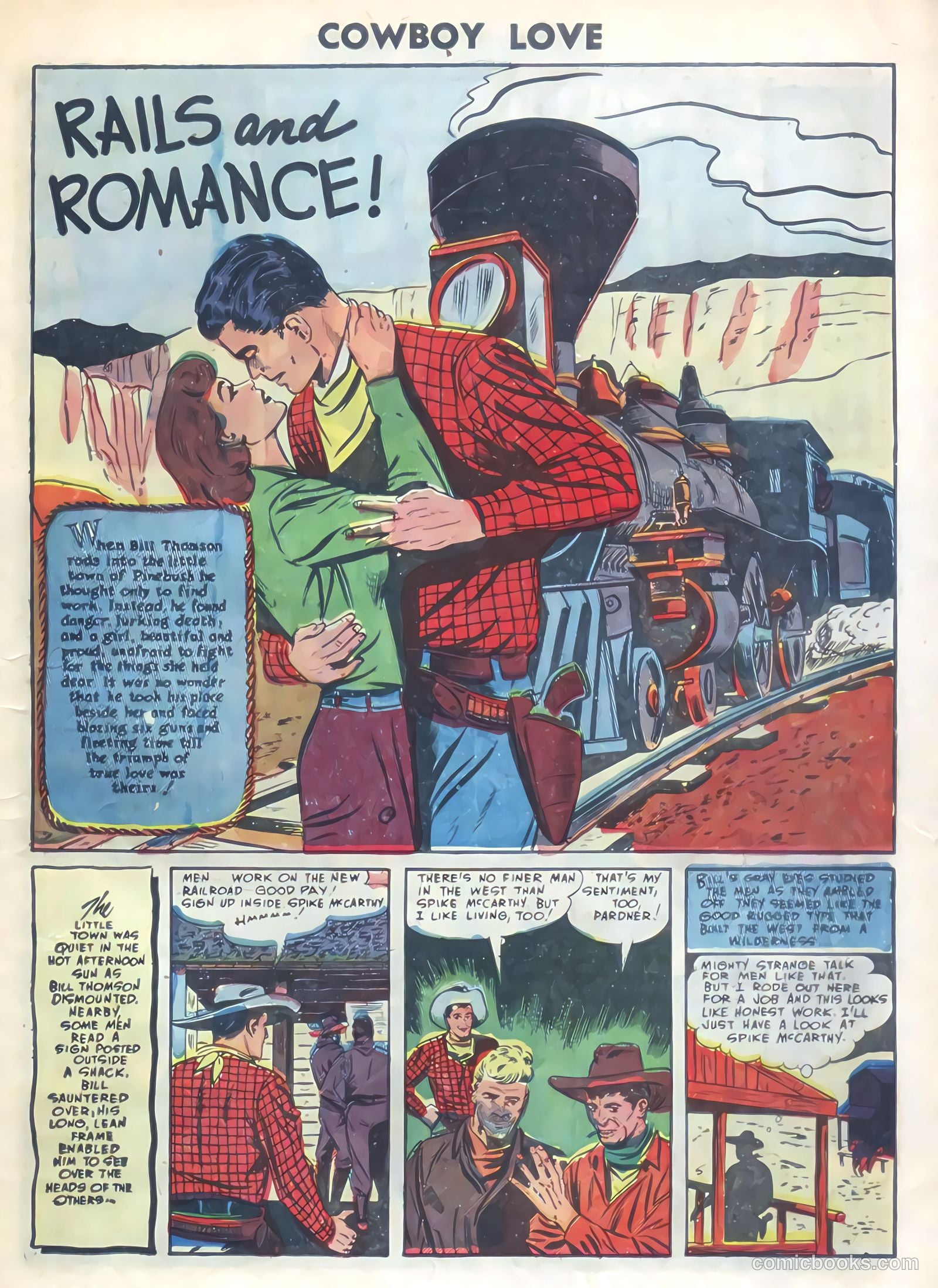 Cowboy Love #30 (1955) — page 23 of 36