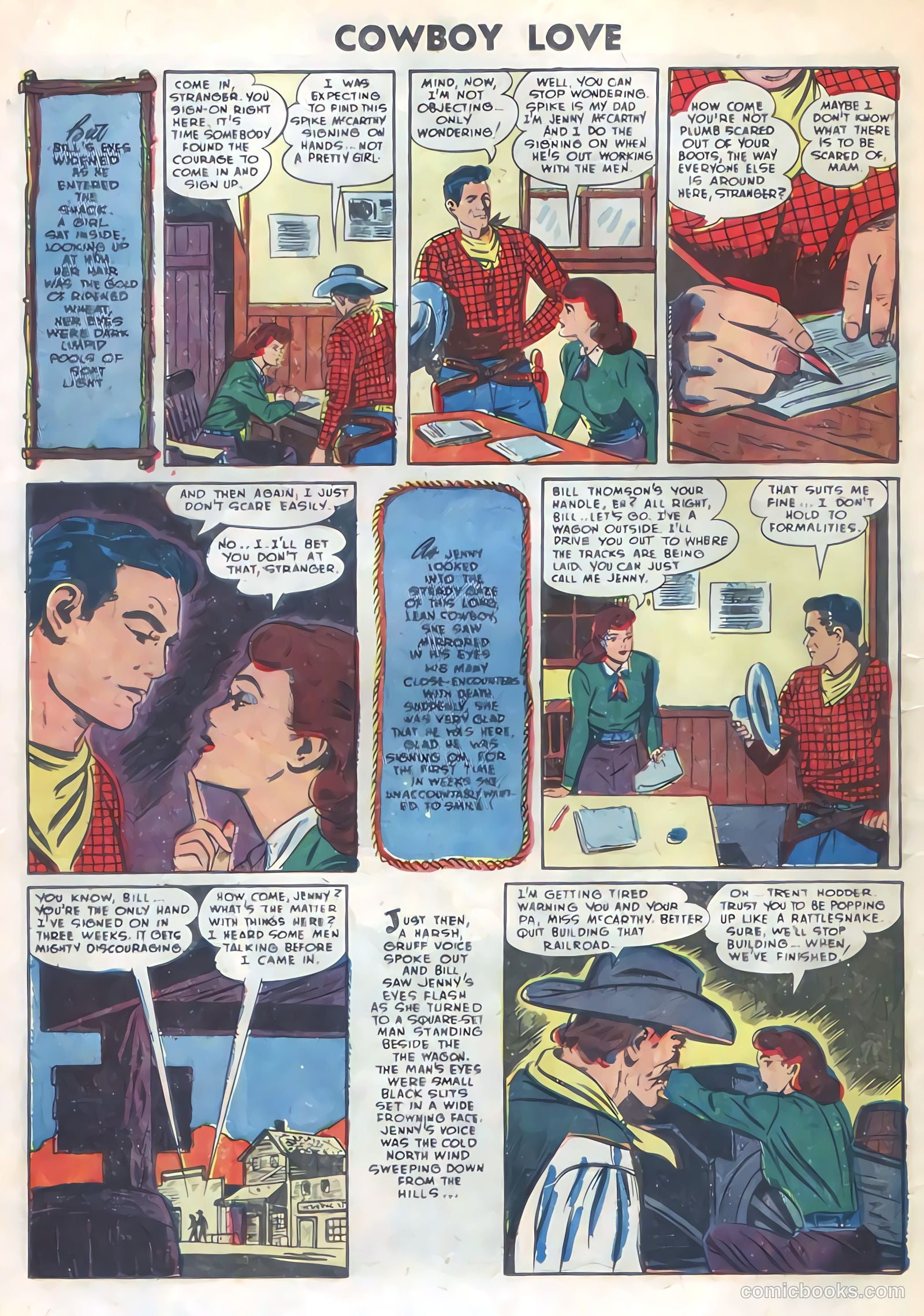 Cowboy Love #30 (1955) — page 24 of 36