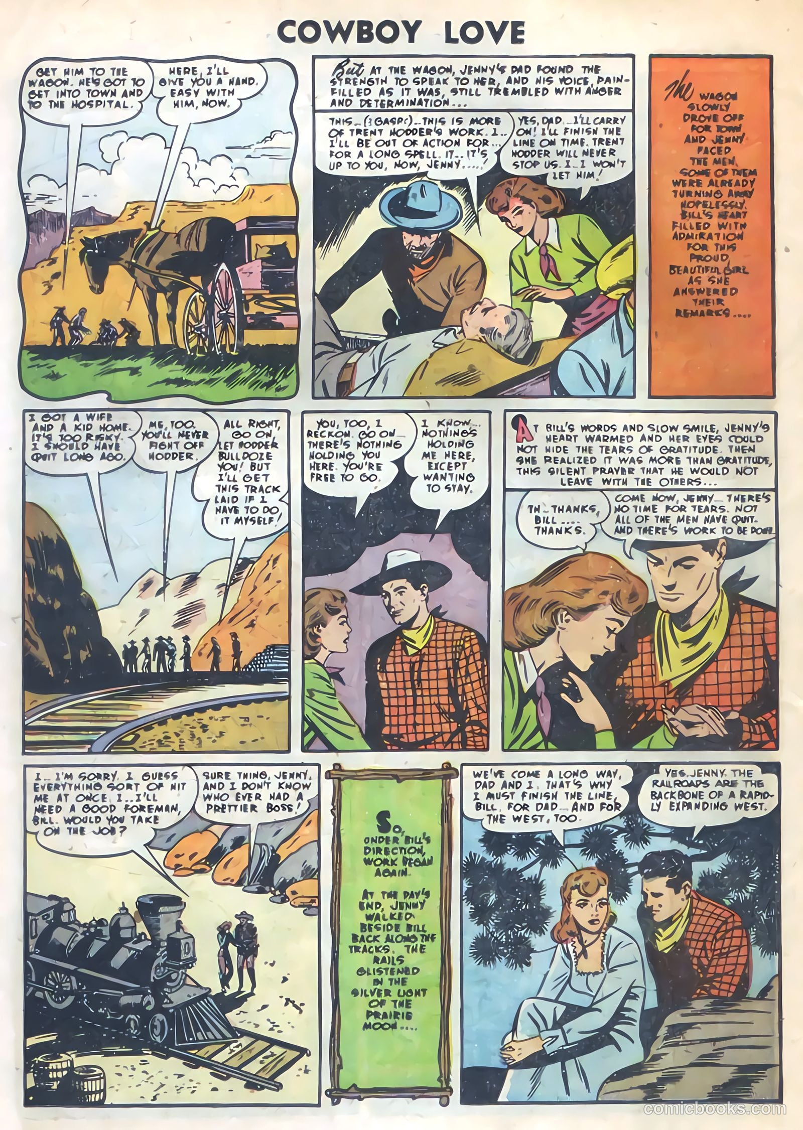 Cowboy Love #30 (1955) — page 26 of 36