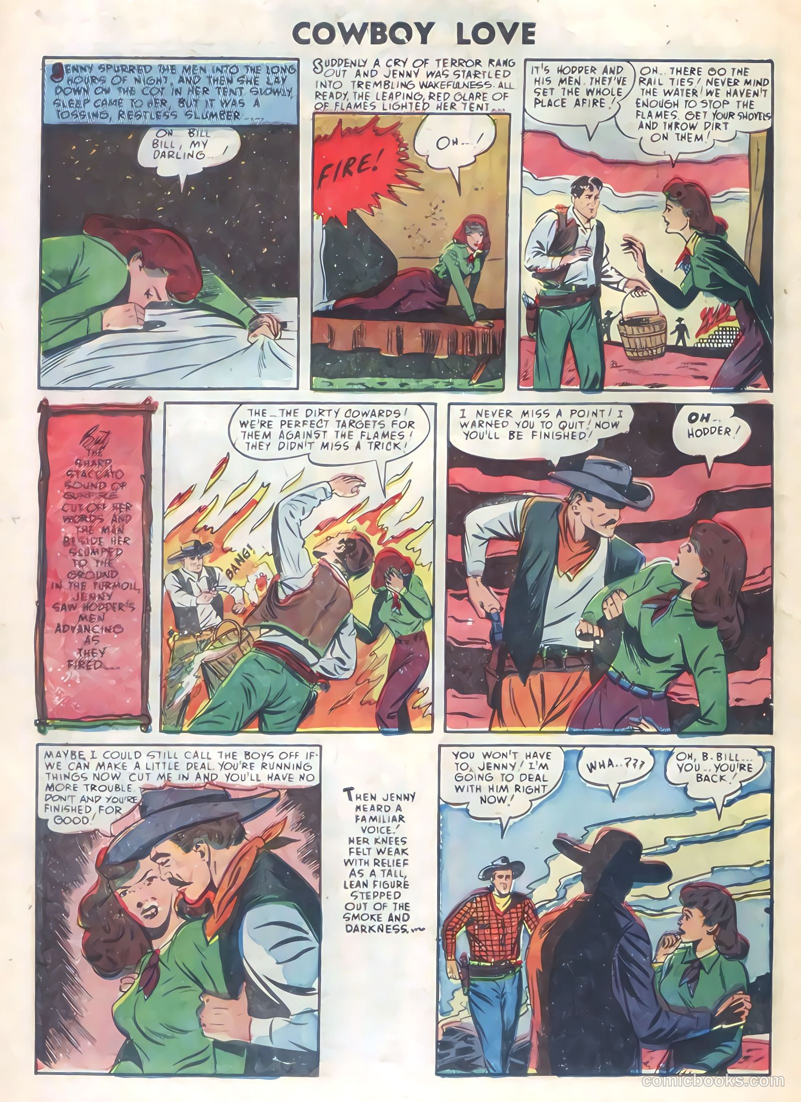 Cowboy Love #30 (1955) — page 30 of 36