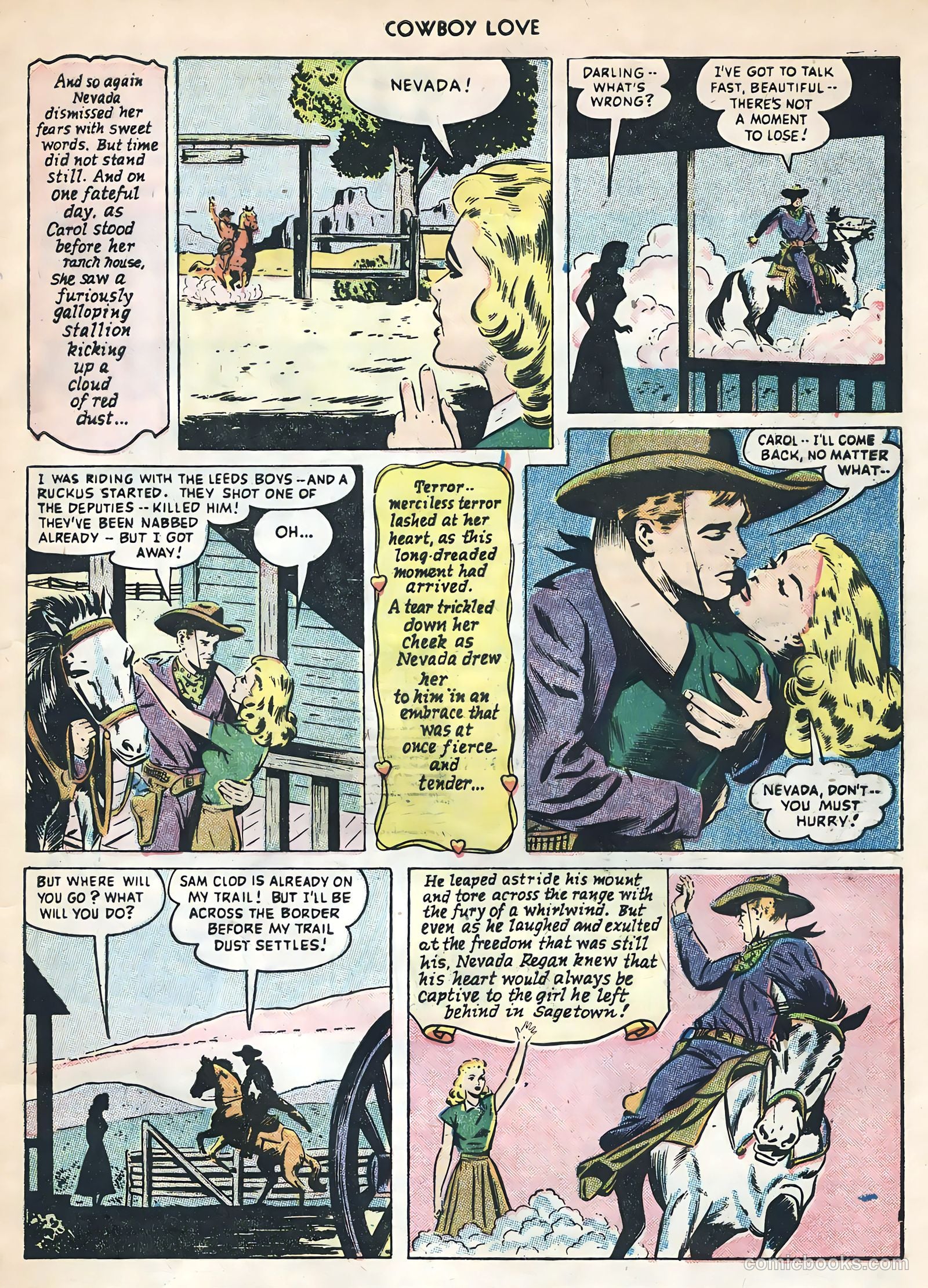 Cowboy Love #31 (1955) — page 5 of 36