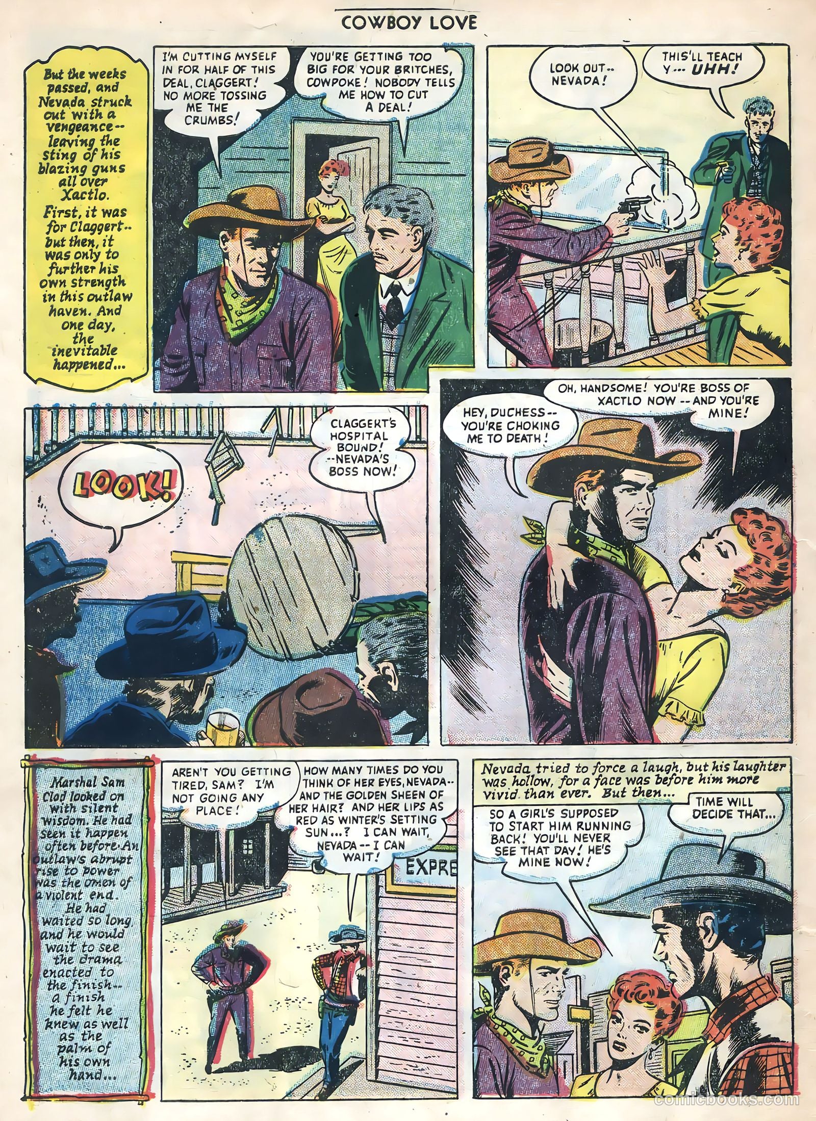 Cowboy Love #31 (1955) — page 10 of 36