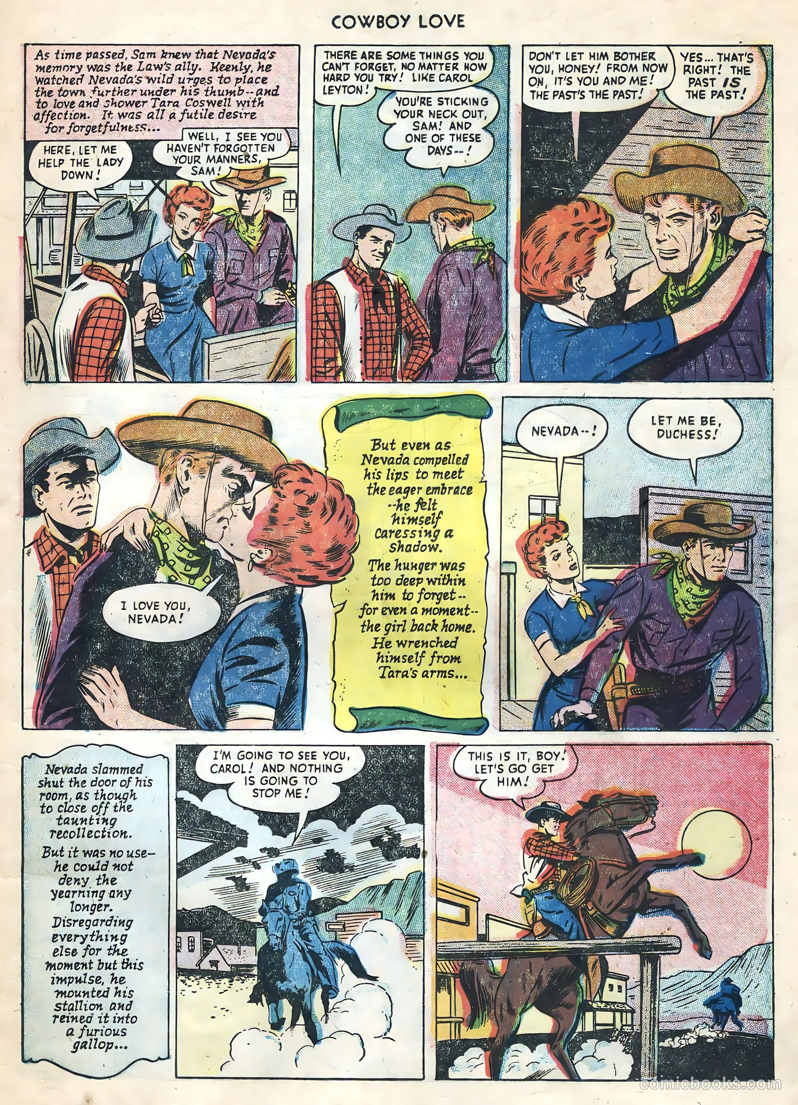 Cowboy Love #31 (1955) — page 11 of 36