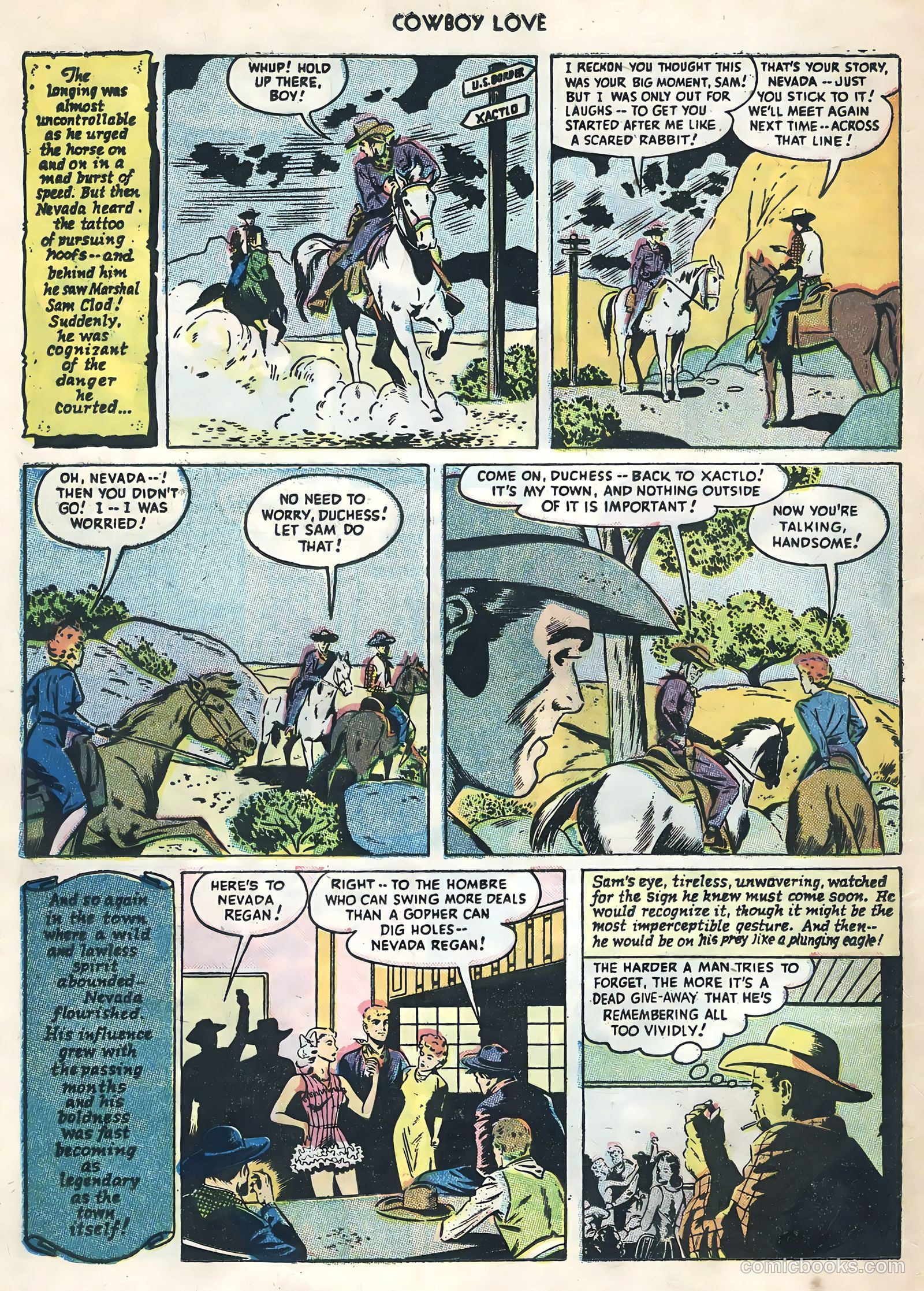 Cowboy Love #31 (1955) — page 12 of 36