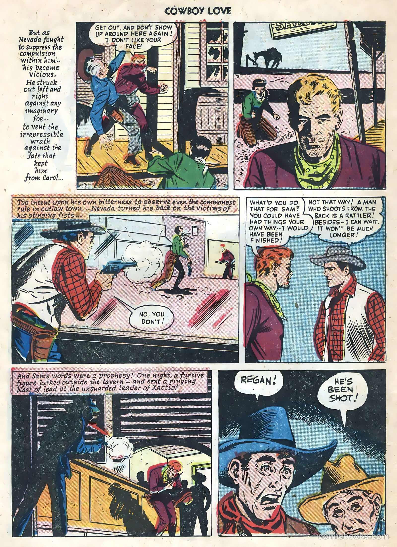 Cowboy Love #31 (1955) — page 14 of 36